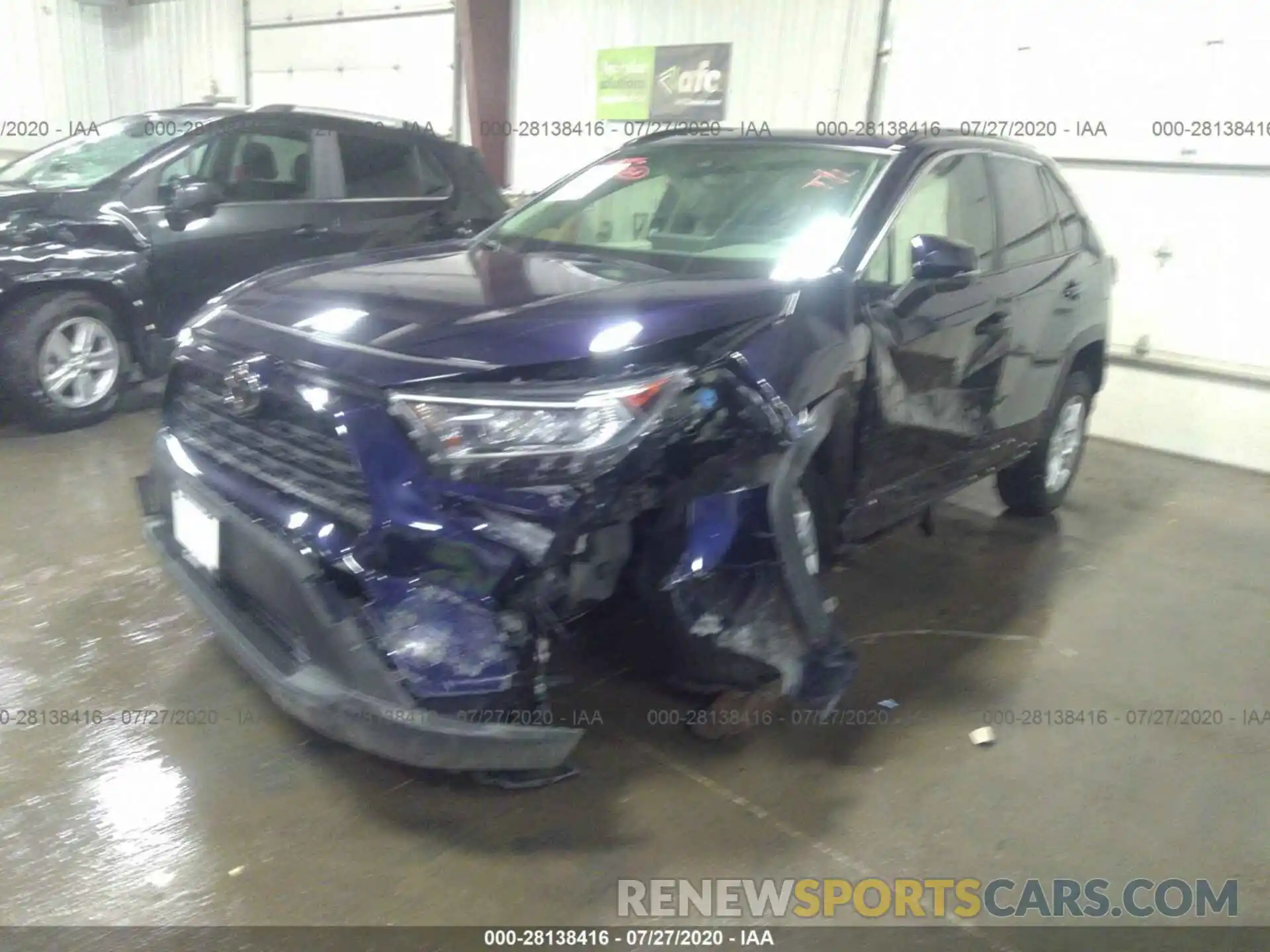 6 Photograph of a damaged car JTMP1RFV2KD510249 TOYOTA RAV4 2019