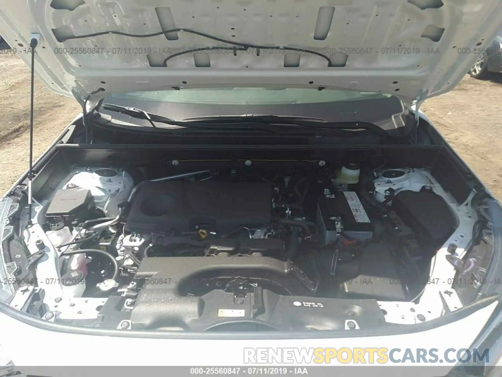 10 Фотография поврежденного автомобиля JTMP1RFV2KD512163 TOYOTA RAV4 2019