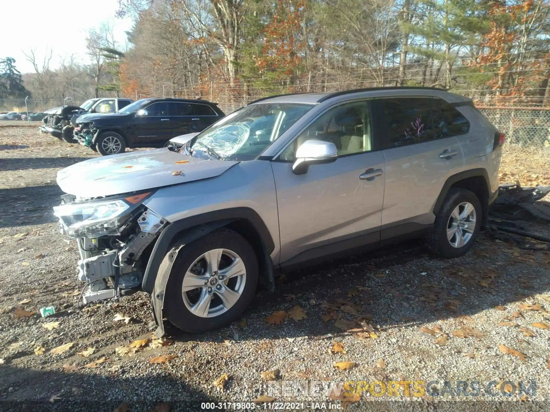 2 Photograph of a damaged car JTMP1RFV2KD512356 TOYOTA RAV4 2019