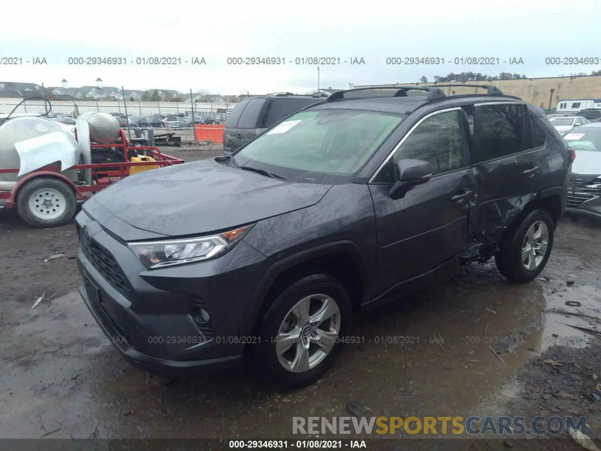 2 Photograph of a damaged car JTMP1RFV2KD517041 TOYOTA RAV4 2019