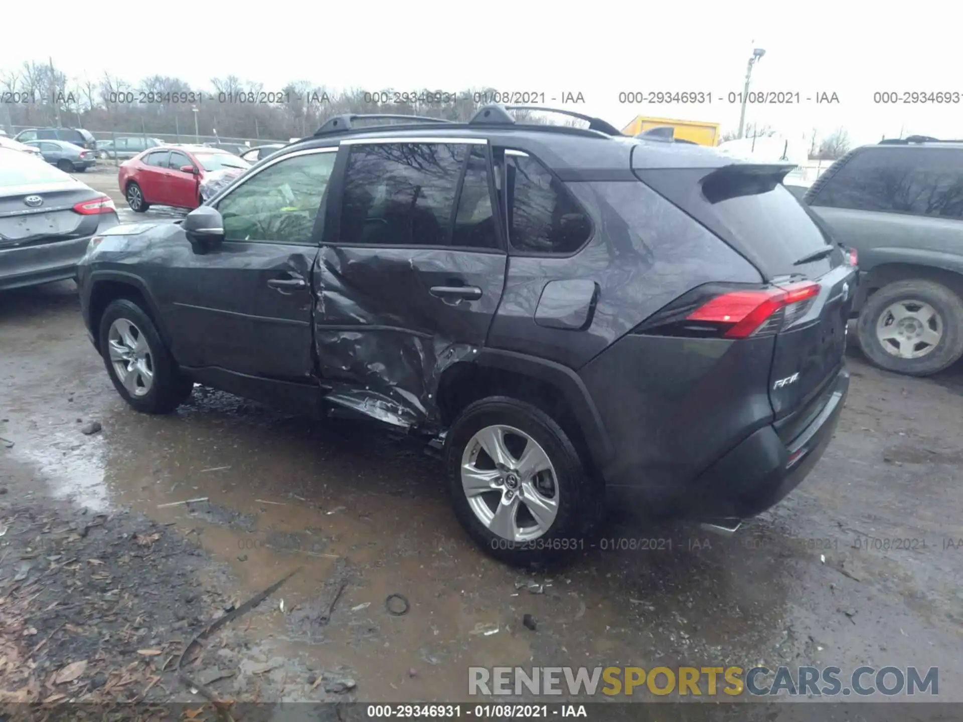 3 Photograph of a damaged car JTMP1RFV2KD517041 TOYOTA RAV4 2019