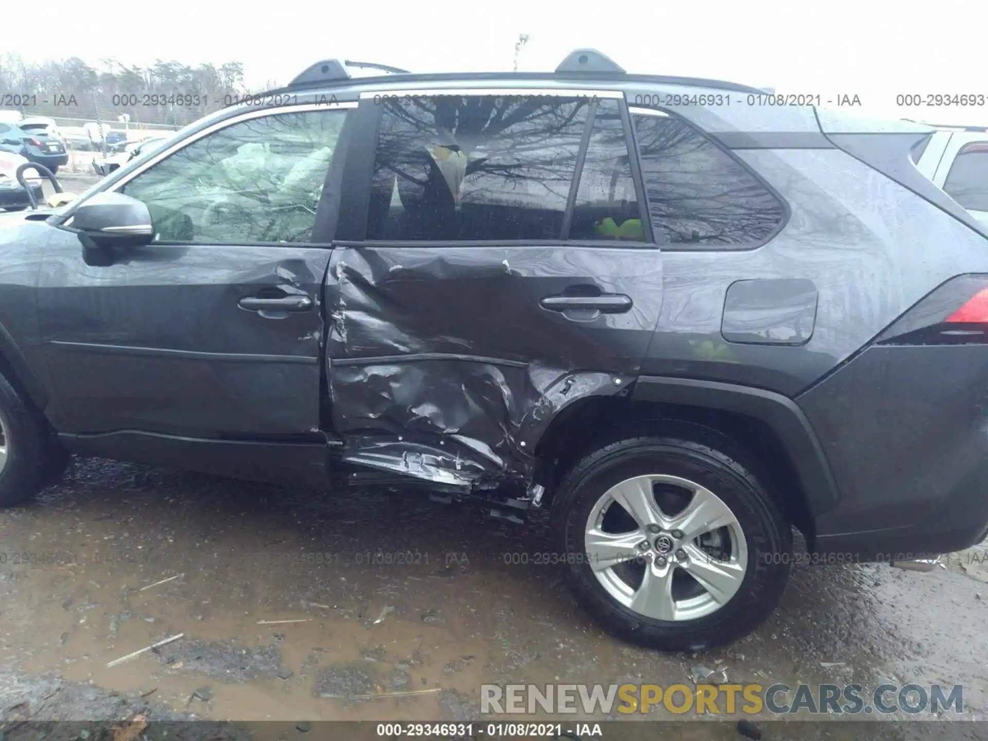 6 Photograph of a damaged car JTMP1RFV2KD517041 TOYOTA RAV4 2019