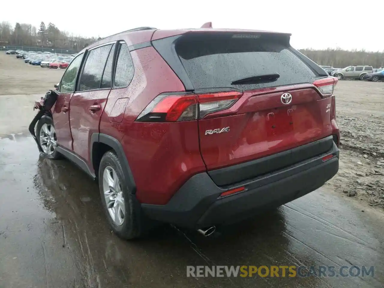 3 Photograph of a damaged car JTMP1RFV2KD523342 TOYOTA RAV4 2019