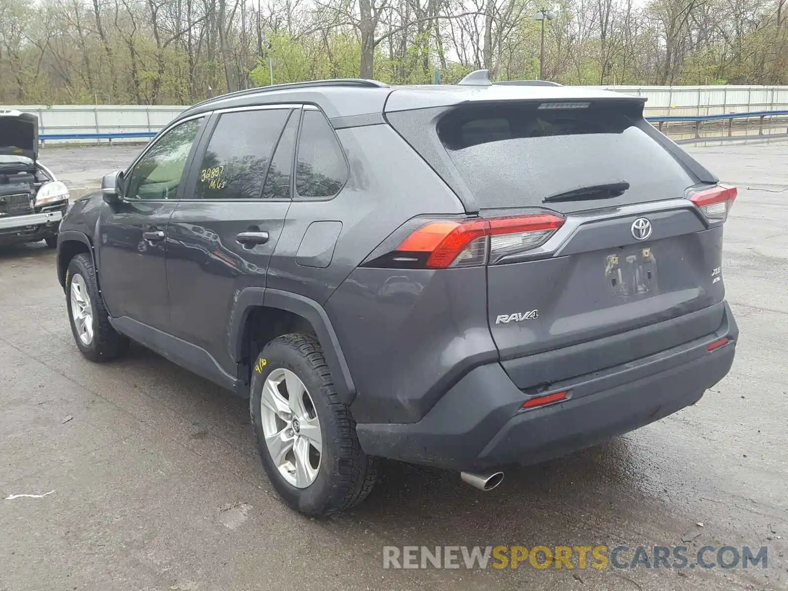 3 Photograph of a damaged car JTMP1RFV2KJ001280 TOYOTA RAV4 2019