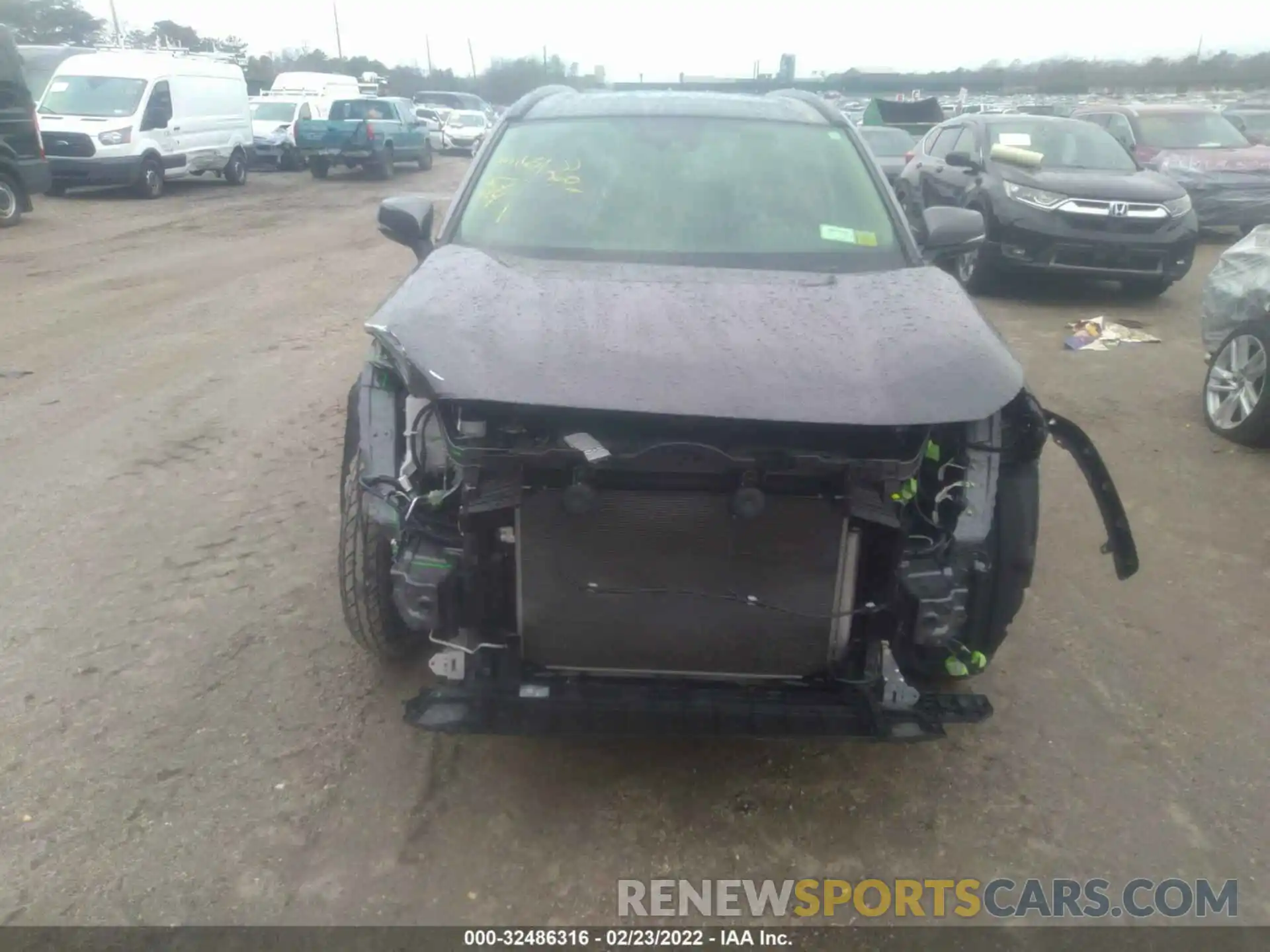 6 Photograph of a damaged car JTMP1RFV2KJ001831 TOYOTA RAV4 2019