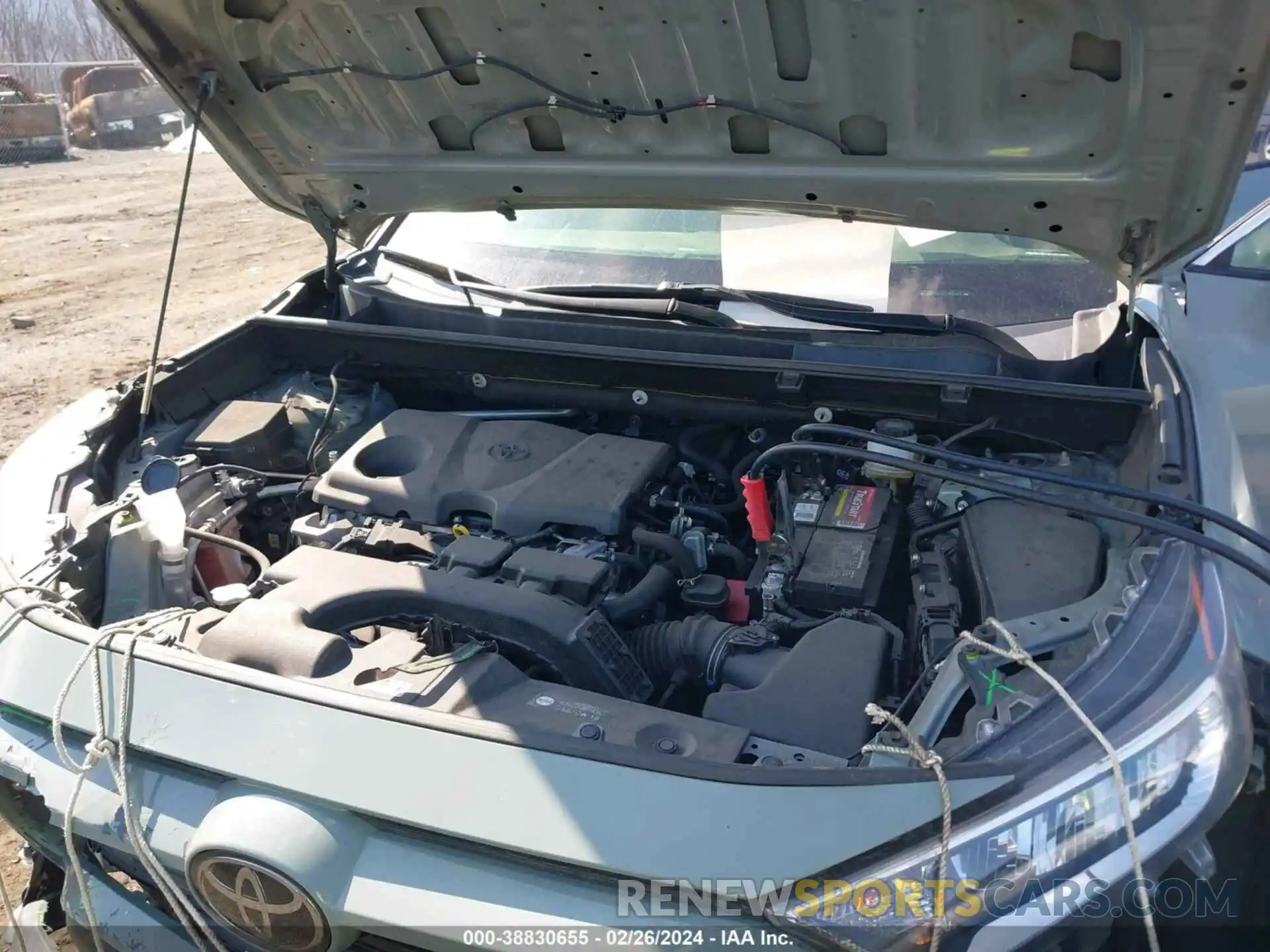 10 Photograph of a damaged car JTMP1RFV2KJ006849 TOYOTA RAV4 2019