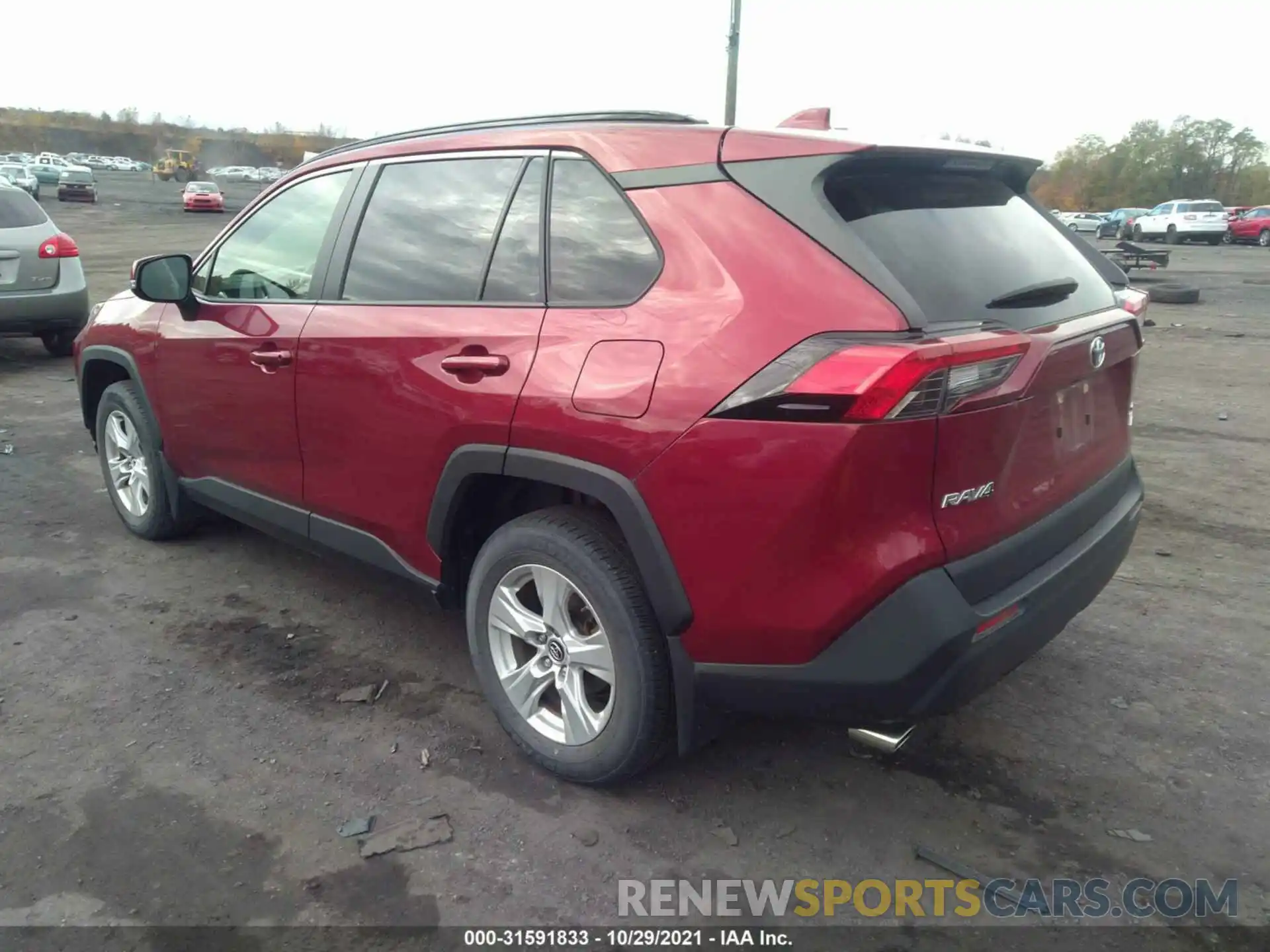 3 Photograph of a damaged car JTMP1RFV2KJ007869 TOYOTA RAV4 2019