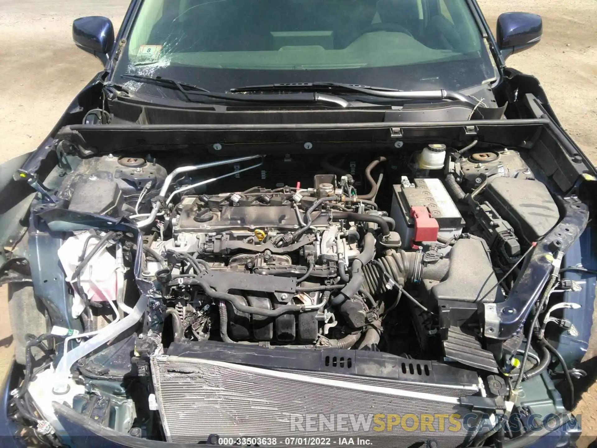 10 Photograph of a damaged car JTMP1RFV2KJ016118 TOYOTA RAV4 2019