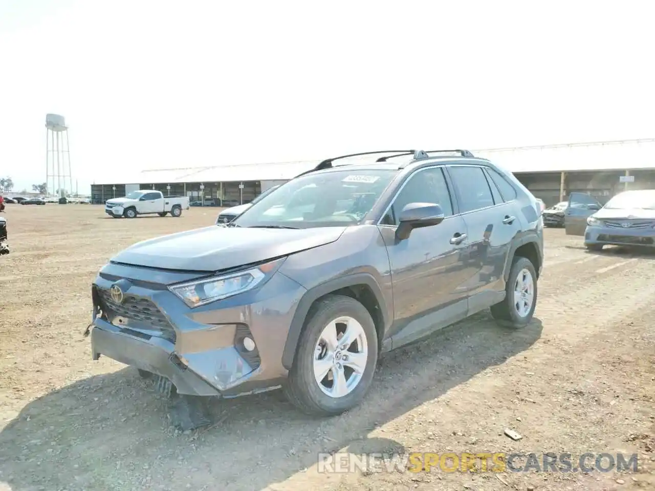 2 Photograph of a damaged car JTMP1RFV2KJ020881 TOYOTA RAV4 2019