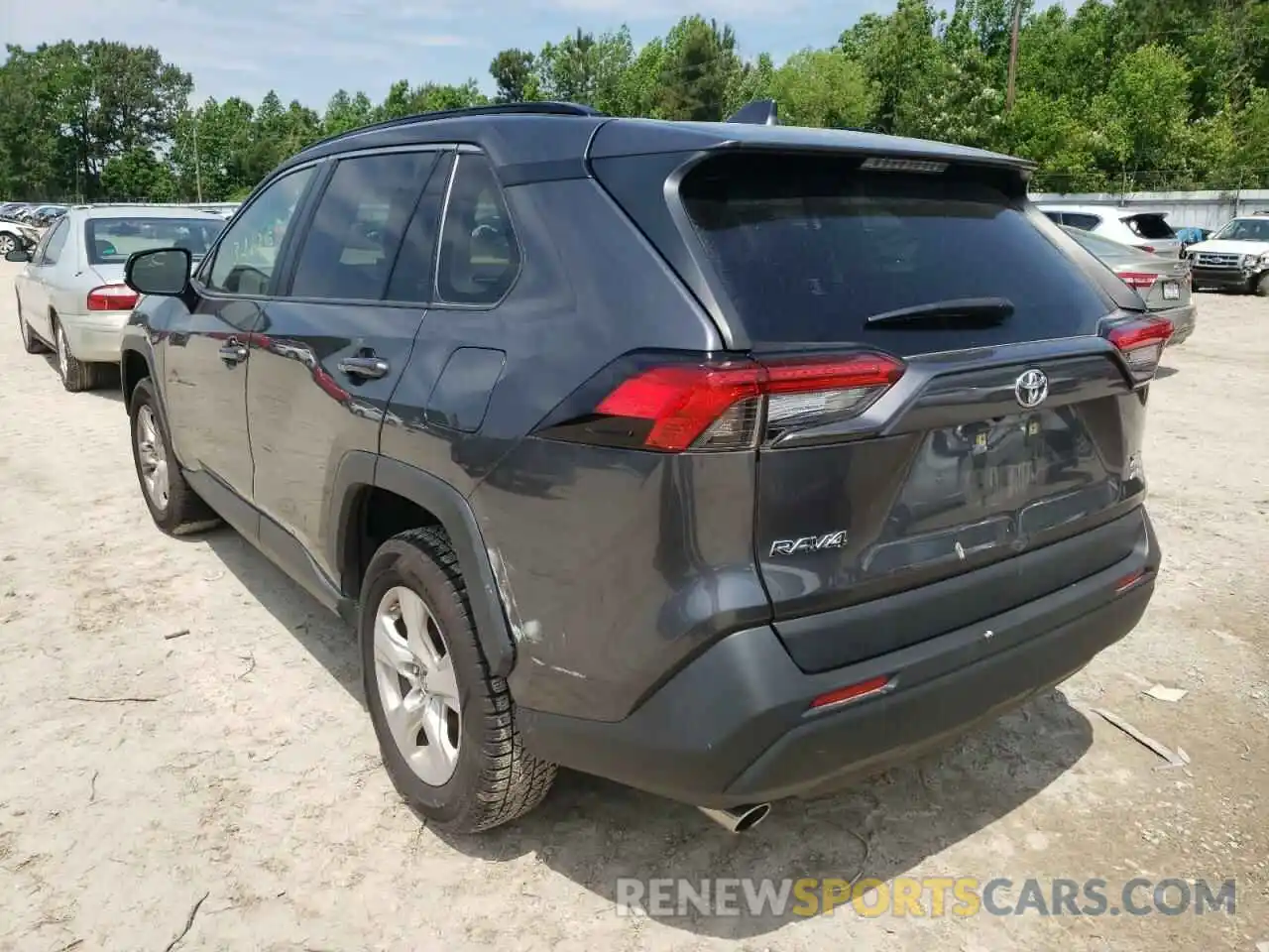 3 Photograph of a damaged car JTMP1RFV3KD007166 TOYOTA RAV4 2019