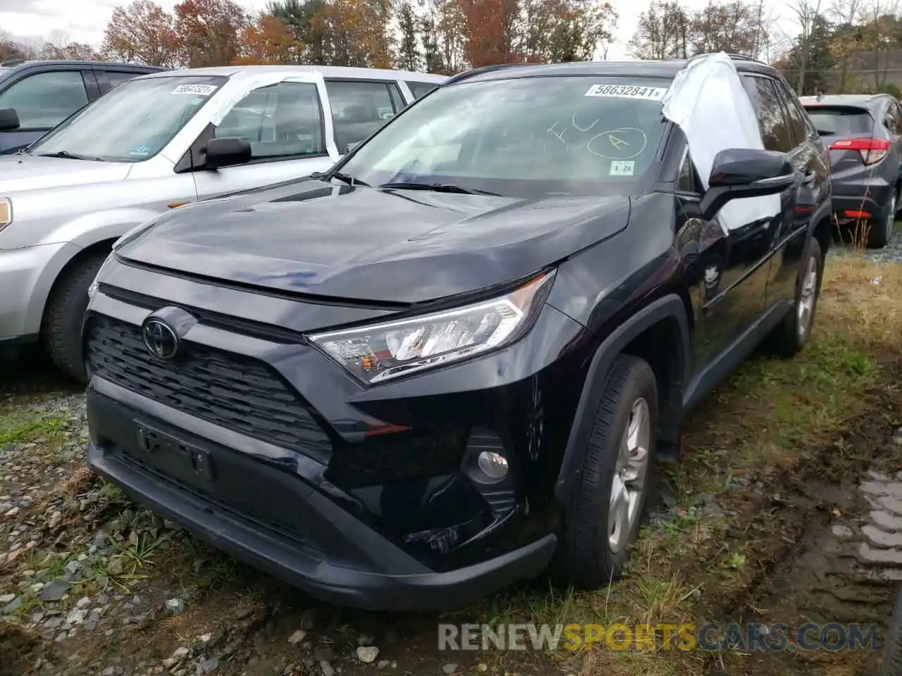 2 Photograph of a damaged car JTMP1RFV3KD007183 TOYOTA RAV4 2019