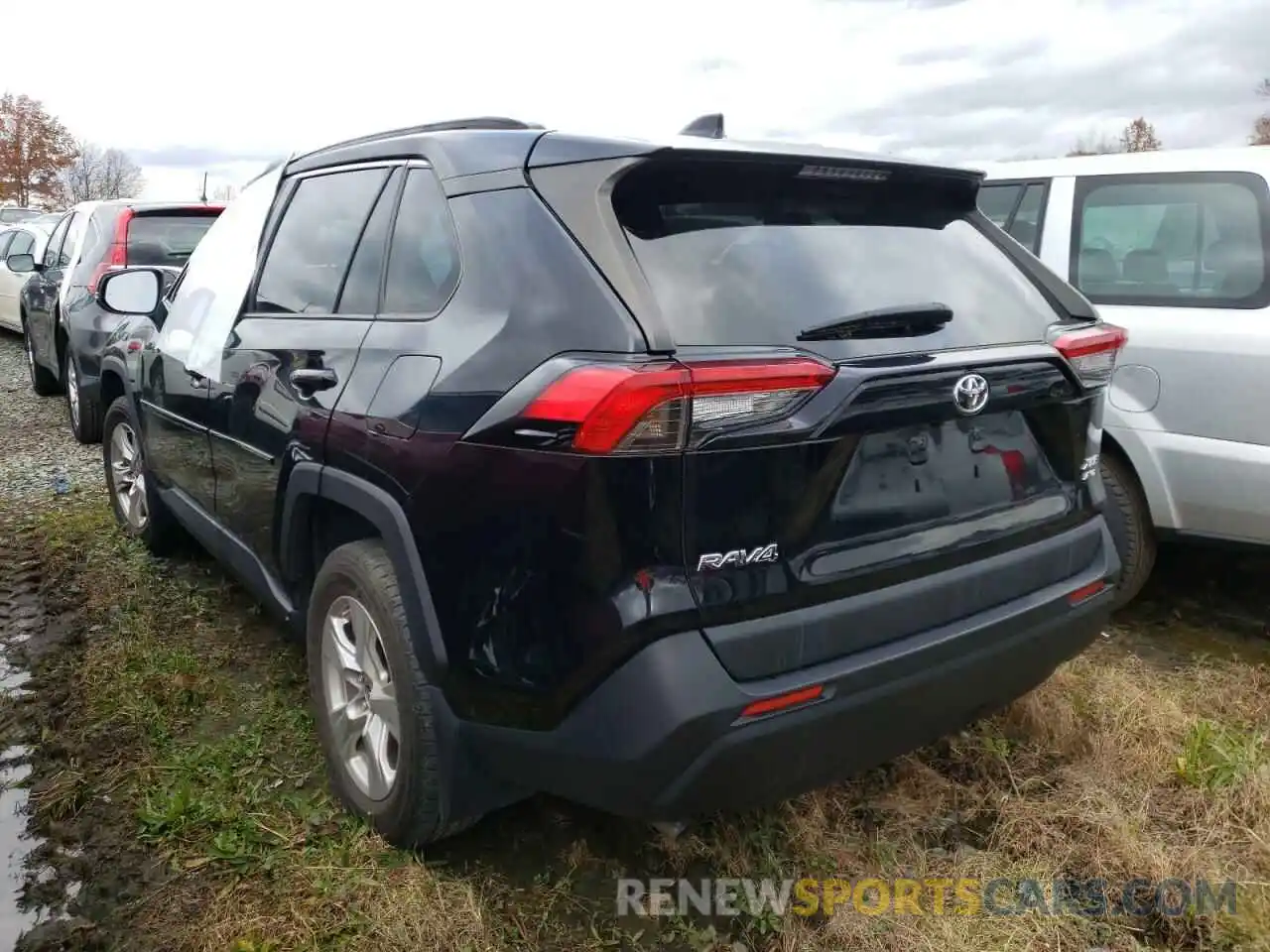 3 Фотография поврежденного автомобиля JTMP1RFV3KD007183 TOYOTA RAV4 2019