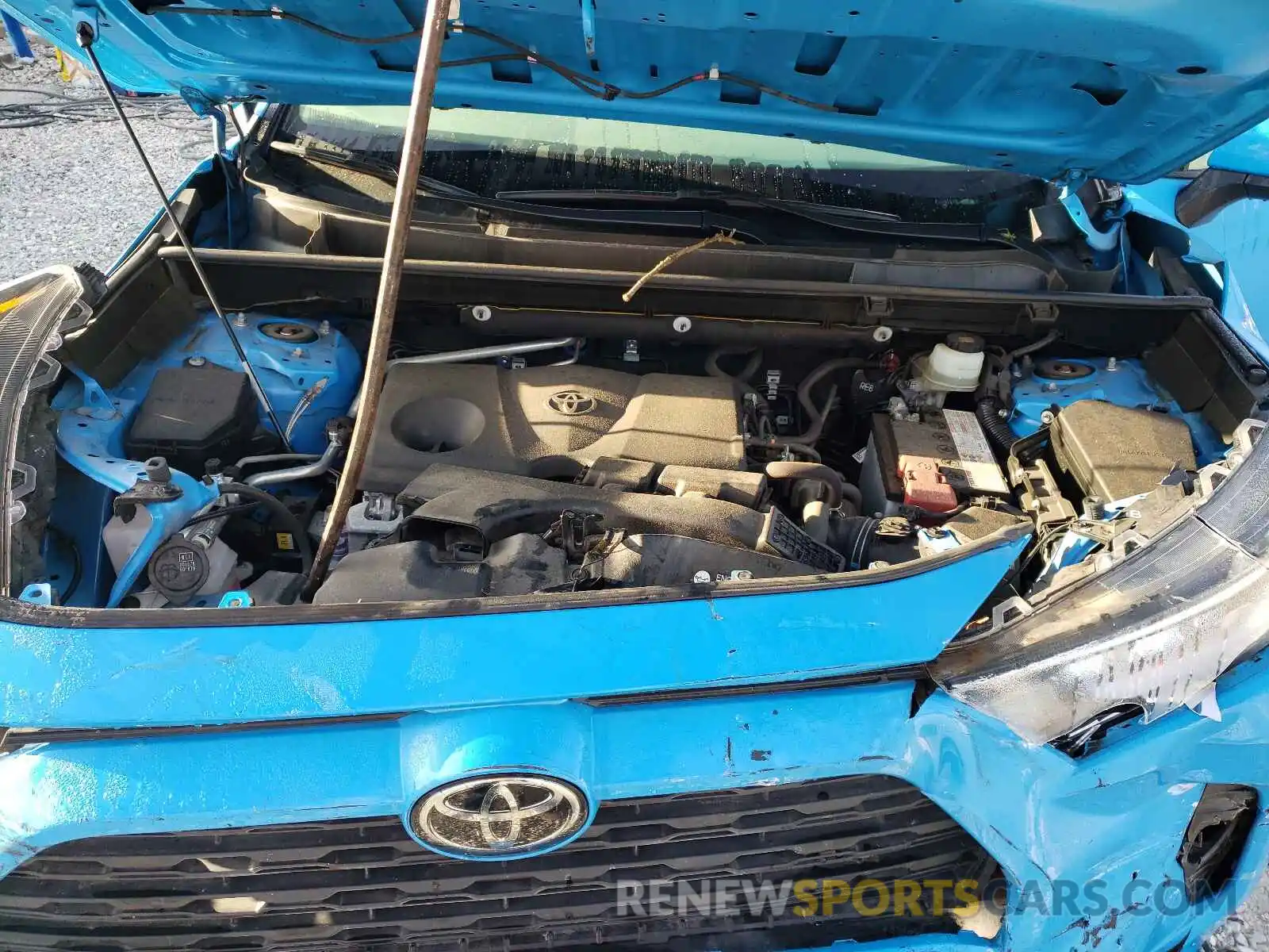 7 Photograph of a damaged car JTMP1RFV3KD012190 TOYOTA RAV4 2019