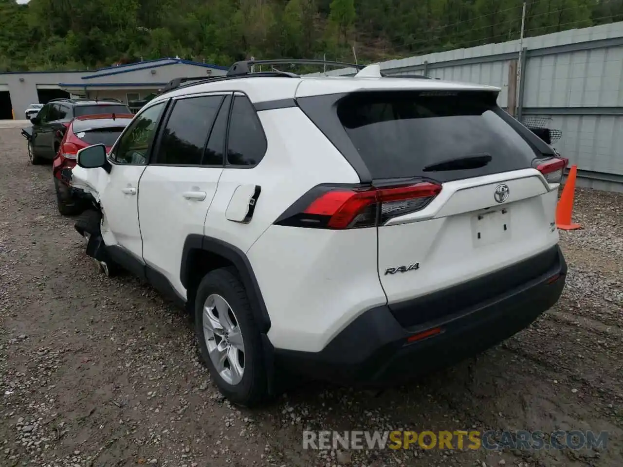 3 Фотография поврежденного автомобиля JTMP1RFV3KD023240 TOYOTA RAV4 2019