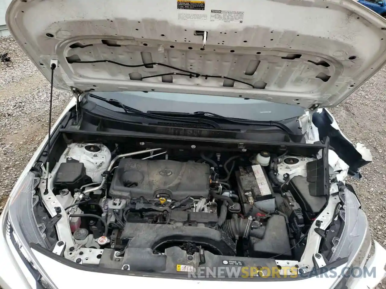 7 Photograph of a damaged car JTMP1RFV3KD023240 TOYOTA RAV4 2019