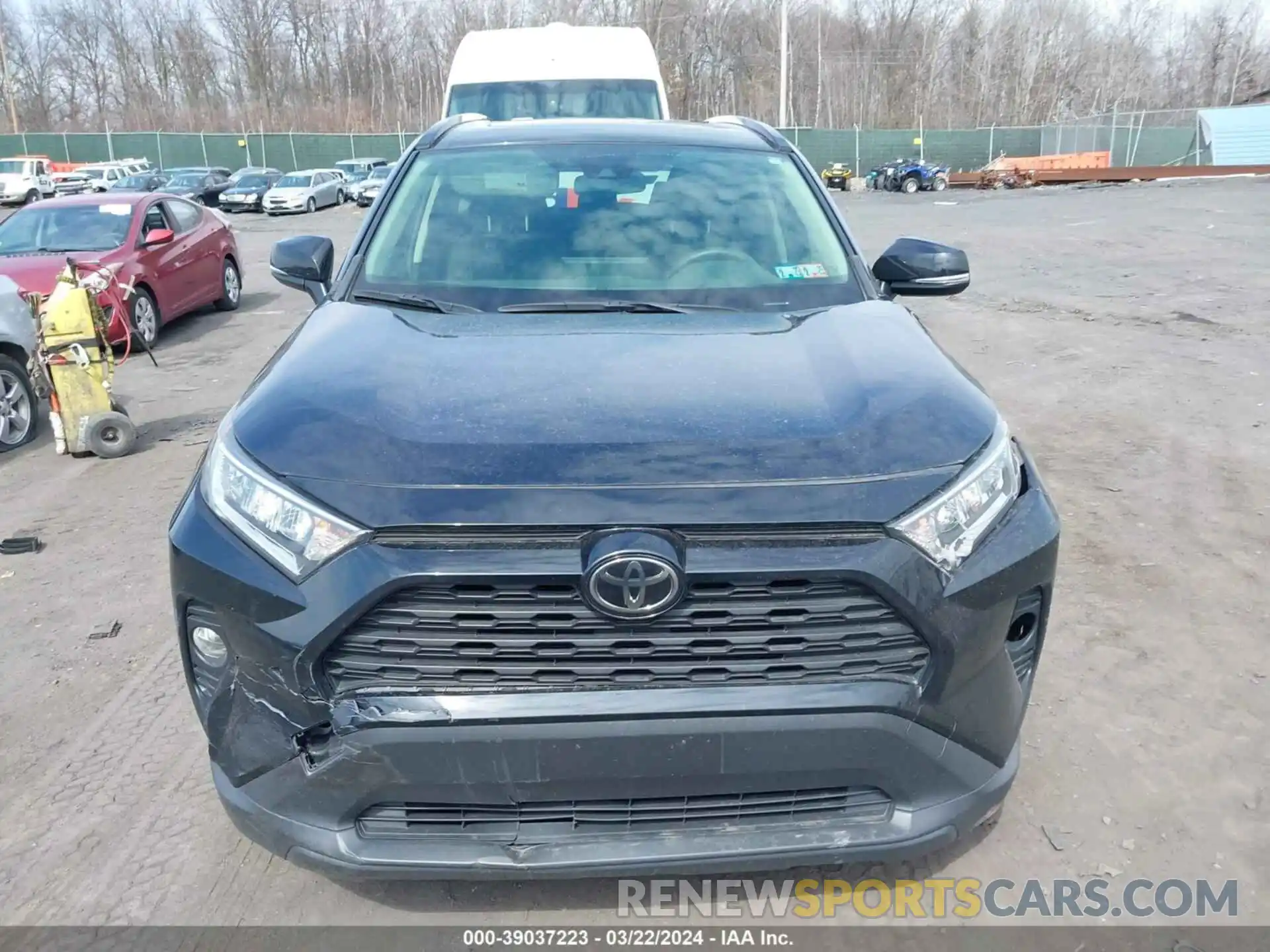 12 Photograph of a damaged car JTMP1RFV3KD030382 TOYOTA RAV4 2019