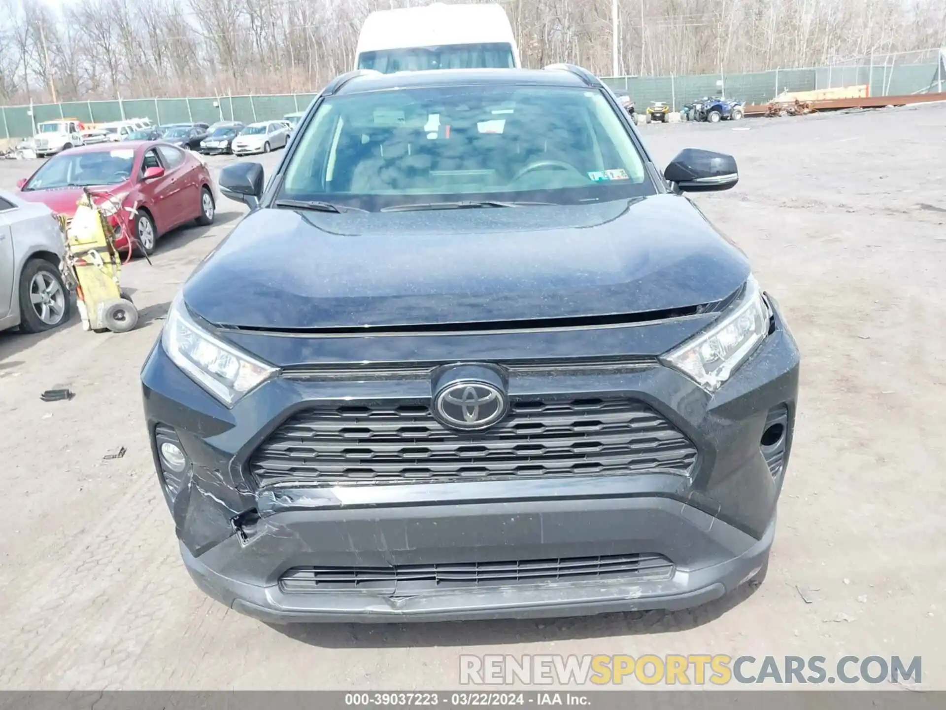 6 Photograph of a damaged car JTMP1RFV3KD030382 TOYOTA RAV4 2019