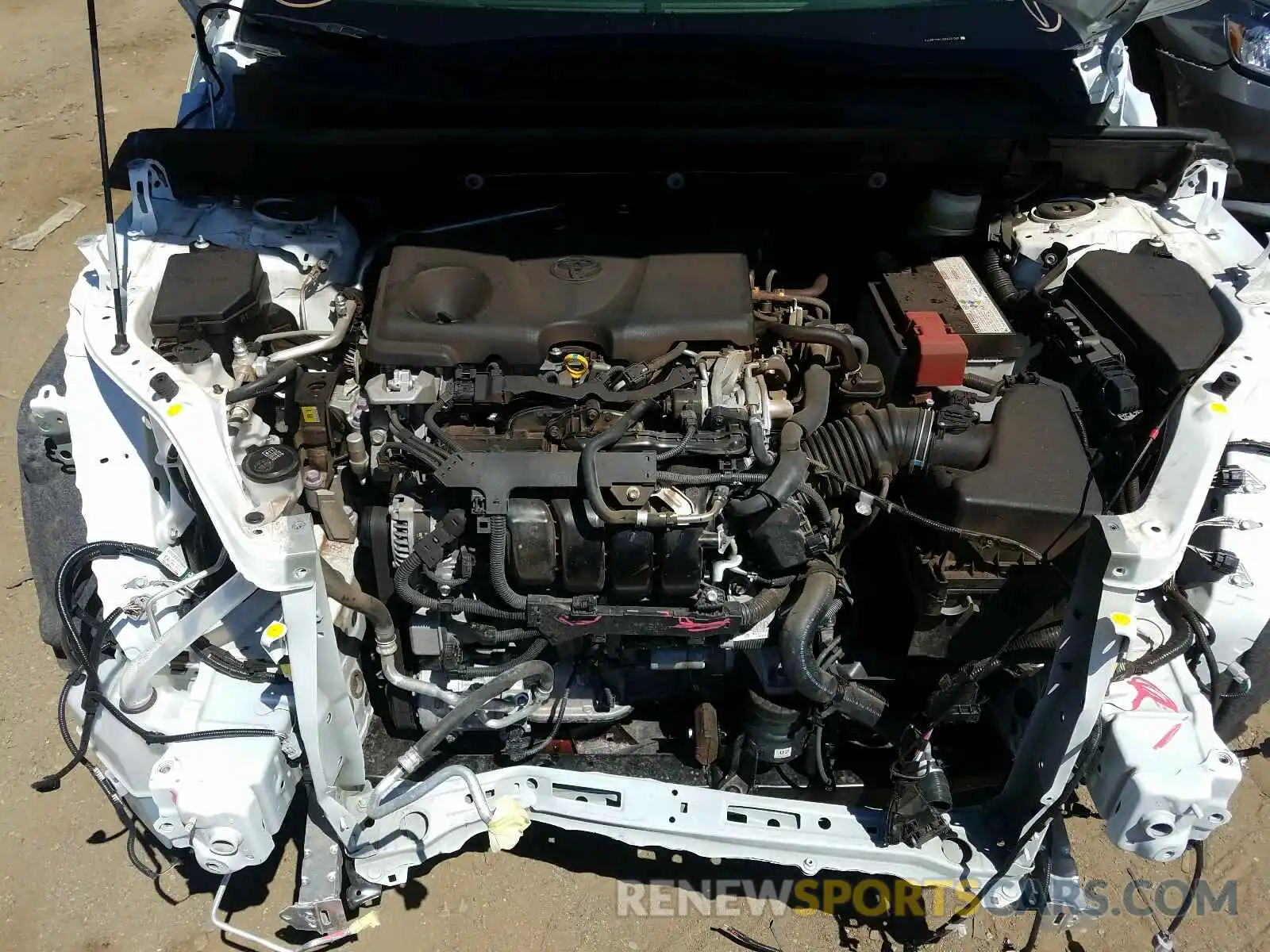 7 Photograph of a damaged car JTMP1RFV3KD031306 TOYOTA RAV4 2019