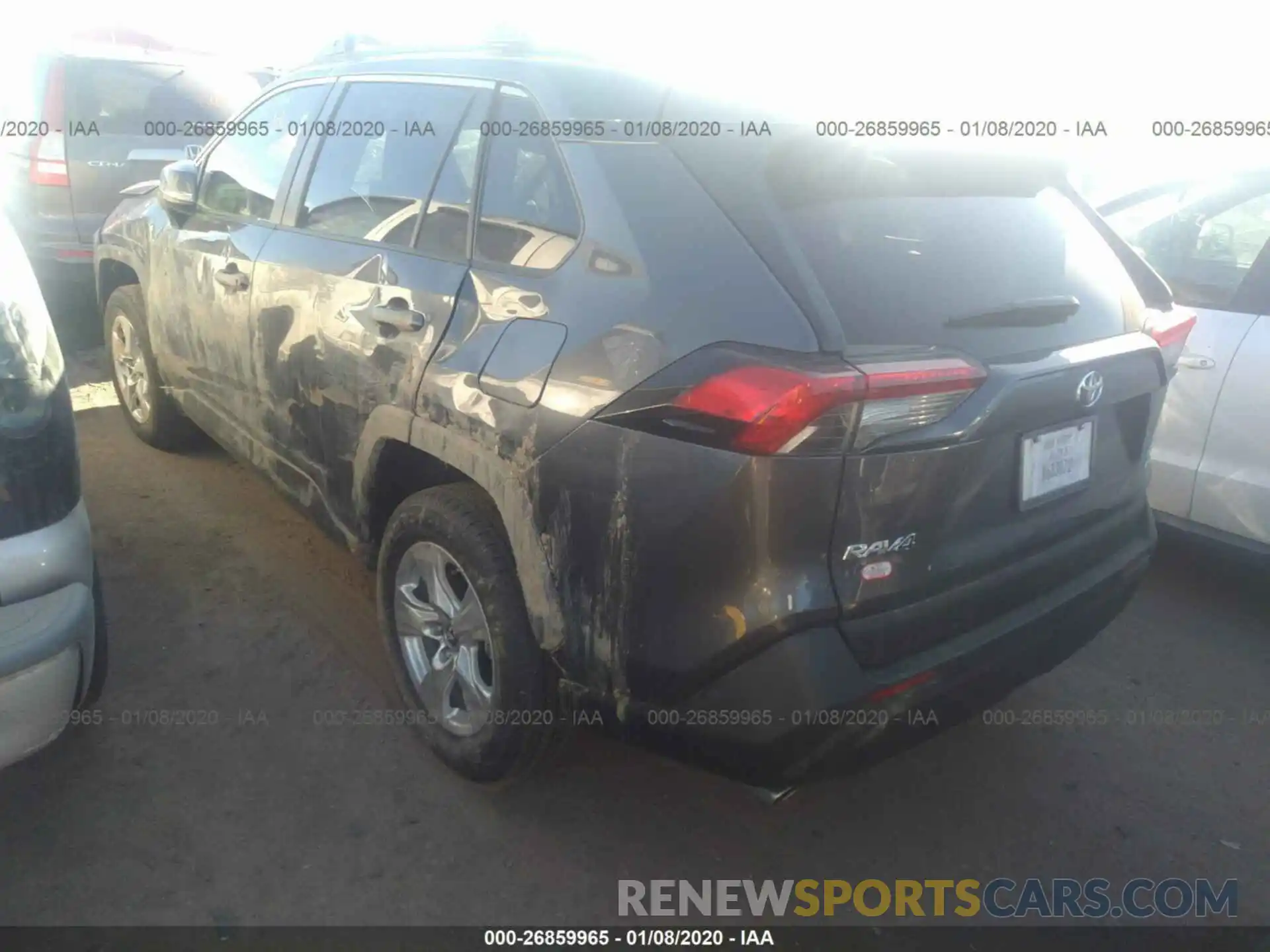 3 Photograph of a damaged car JTMP1RFV3KD036781 TOYOTA RAV4 2019