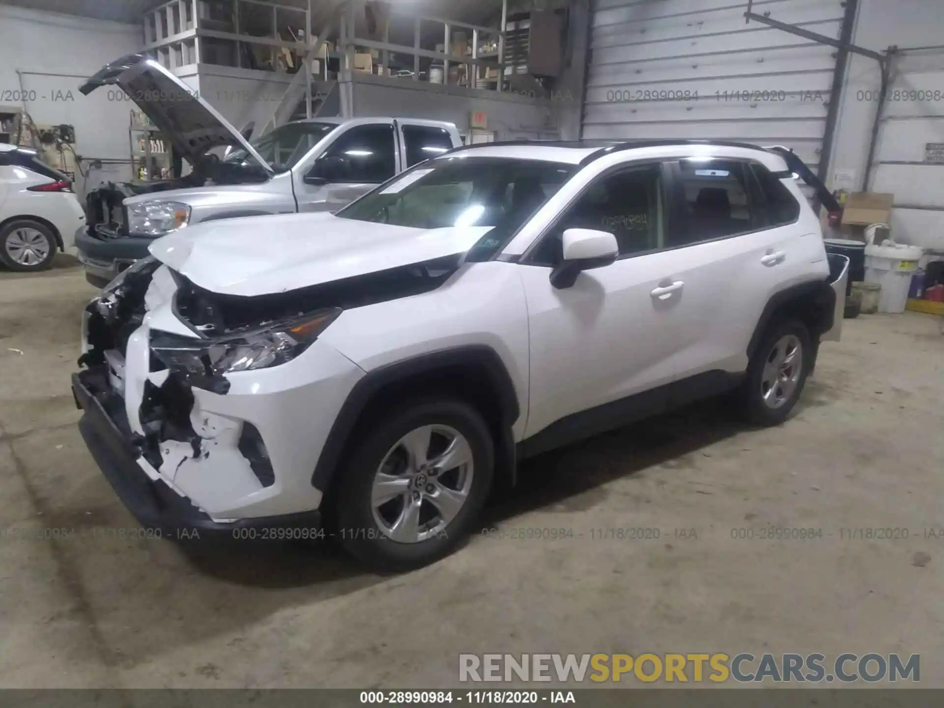 2 Photograph of a damaged car JTMP1RFV3KD039051 TOYOTA RAV4 2019