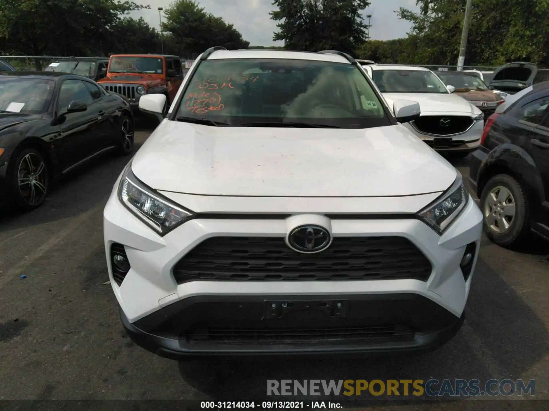 6 Photograph of a damaged car JTMP1RFV3KD042788 TOYOTA RAV4 2019