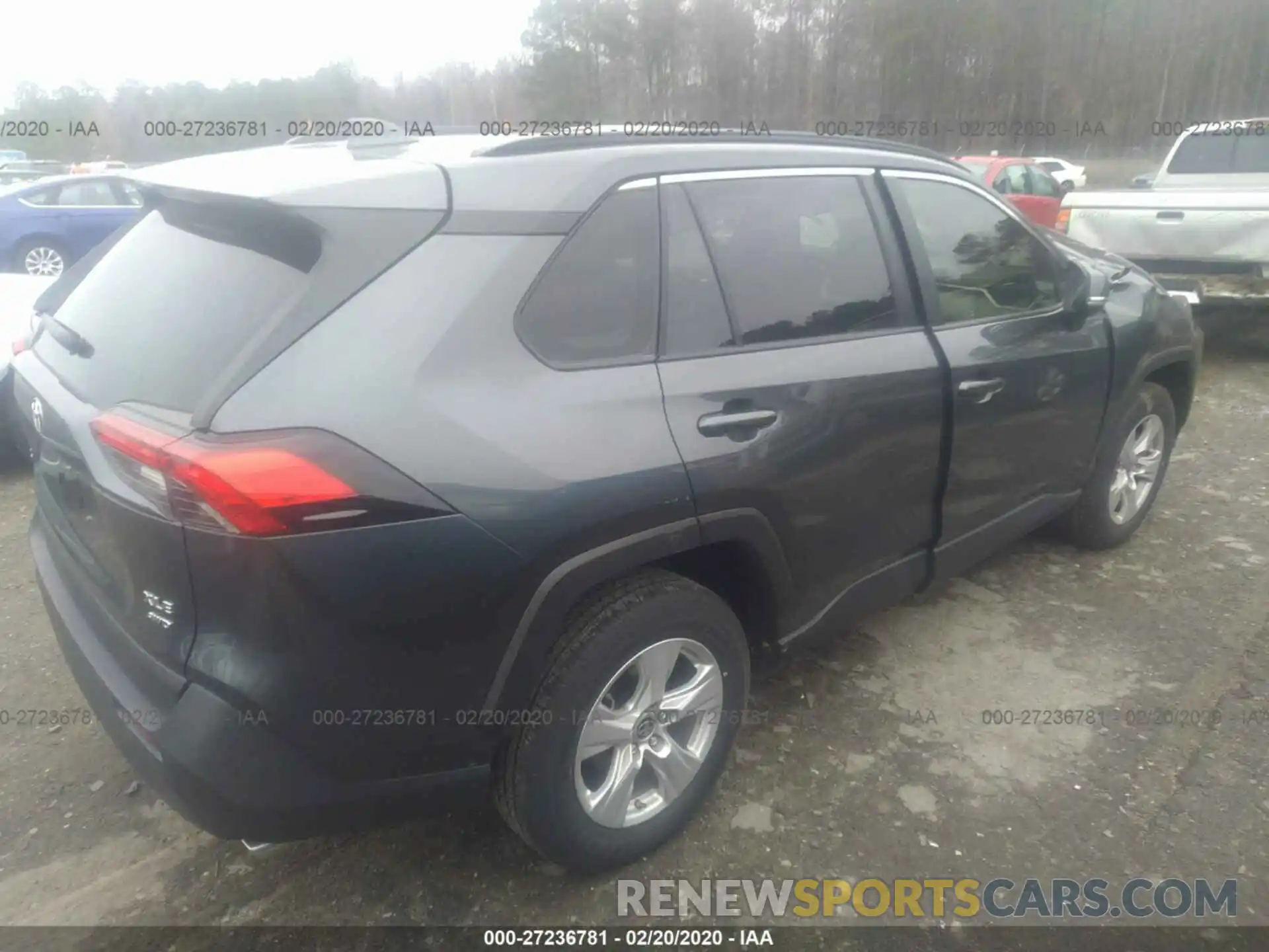 4 Фотография поврежденного автомобиля JTMP1RFV3KD045321 TOYOTA RAV4 2019