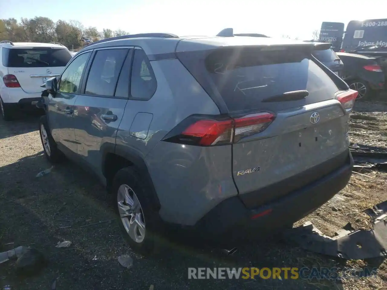 3 Photograph of a damaged car JTMP1RFV3KD502970 TOYOTA RAV4 2019