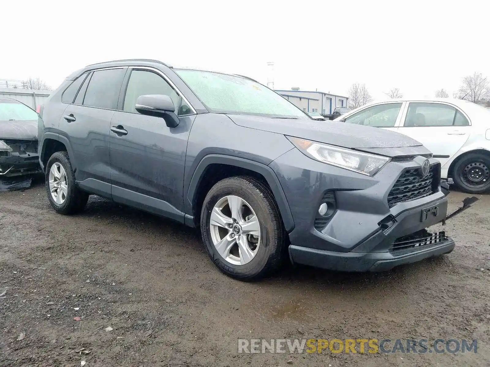 1 Photograph of a damaged car JTMP1RFV3KD508347 TOYOTA RAV4 2019