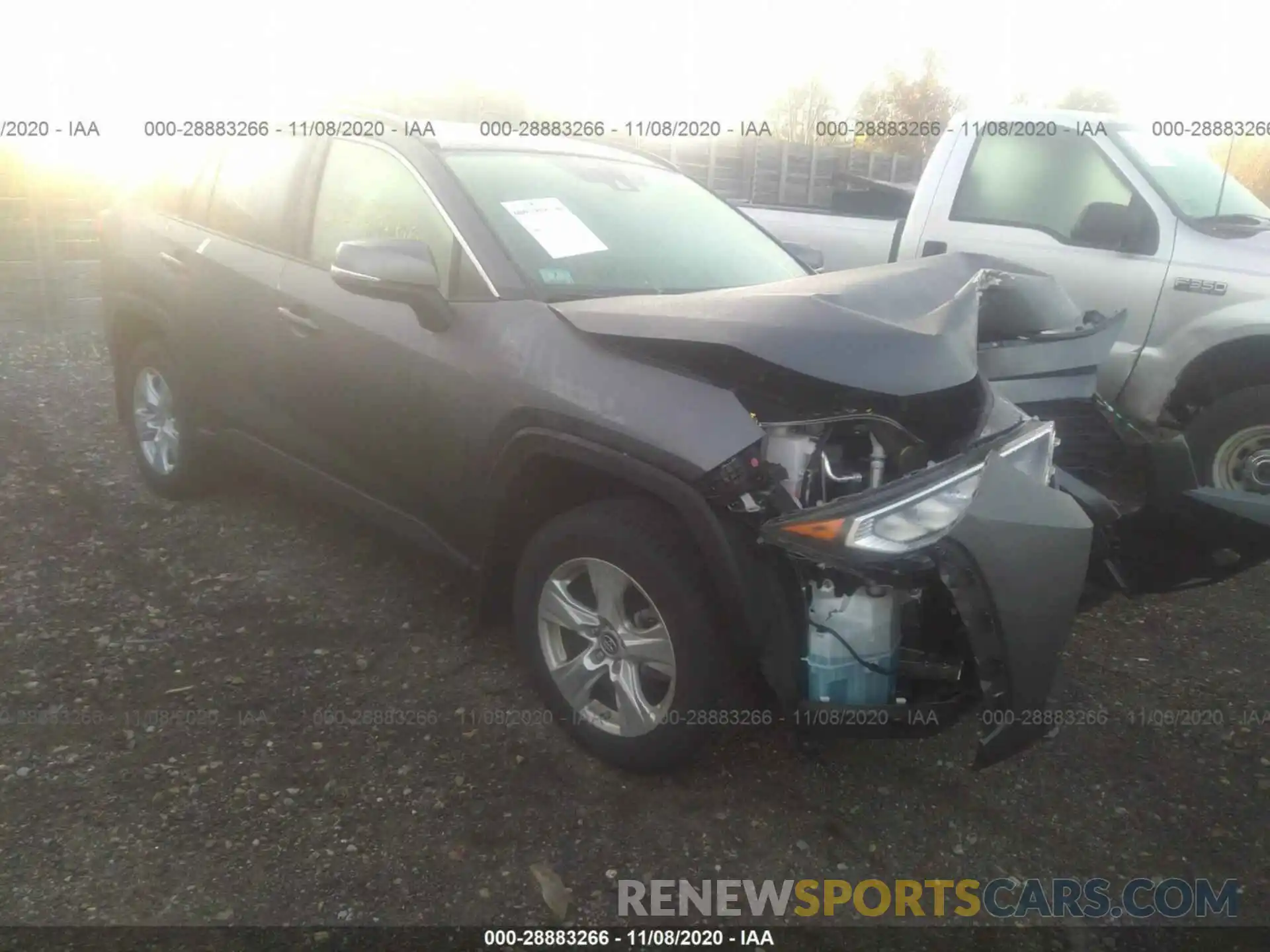 1 Photograph of a damaged car JTMP1RFV3KD512835 TOYOTA RAV4 2019