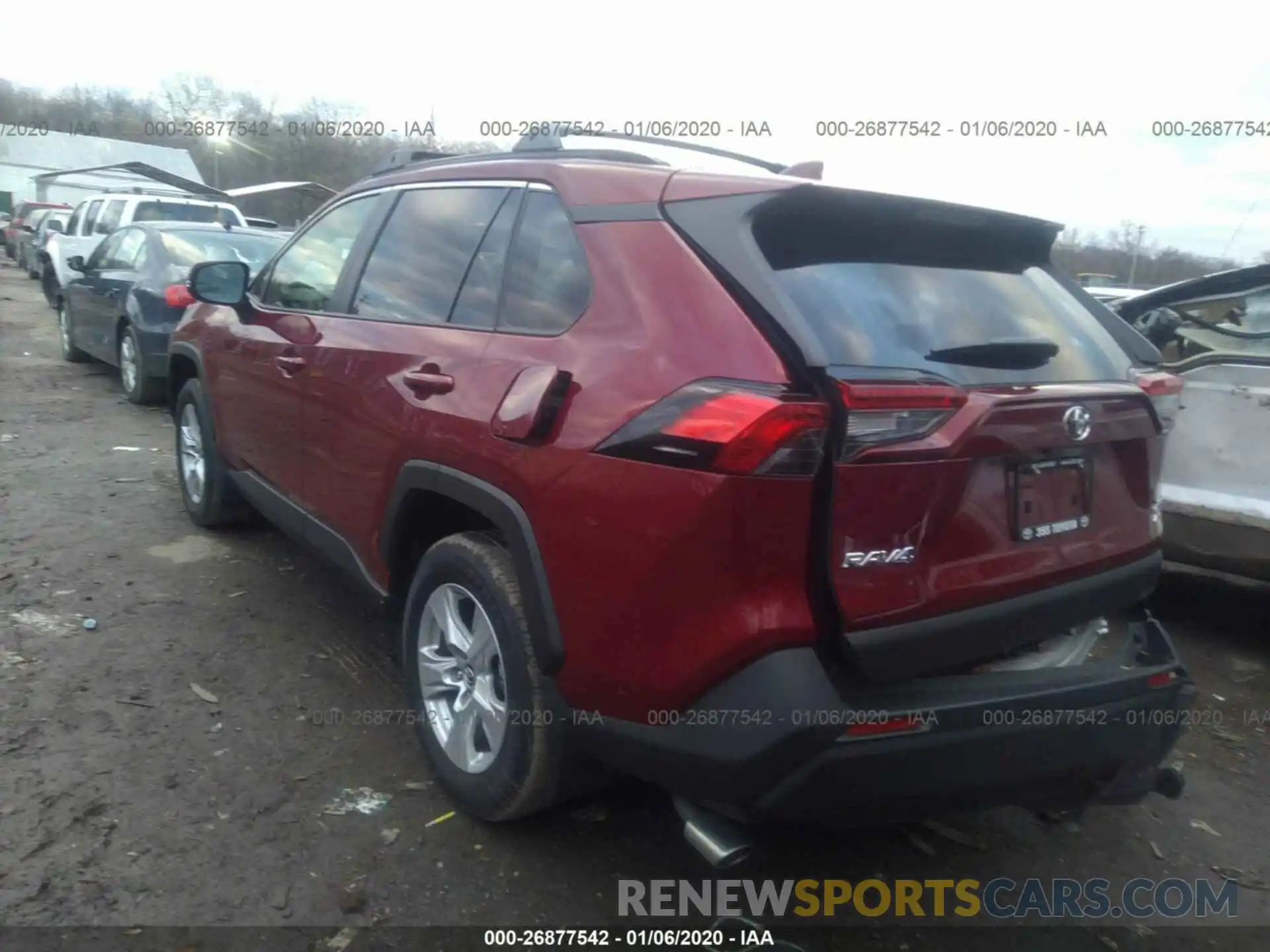 3 Фотография поврежденного автомобиля JTMP1RFV3KJ002874 TOYOTA RAV4 2019