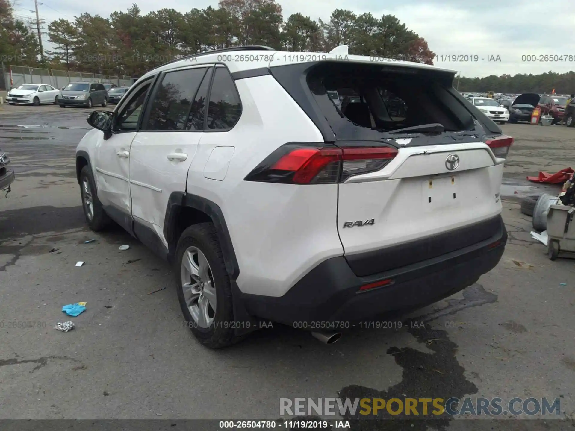 3 Photograph of a damaged car JTMP1RFV3KJ006486 TOYOTA RAV4 2019