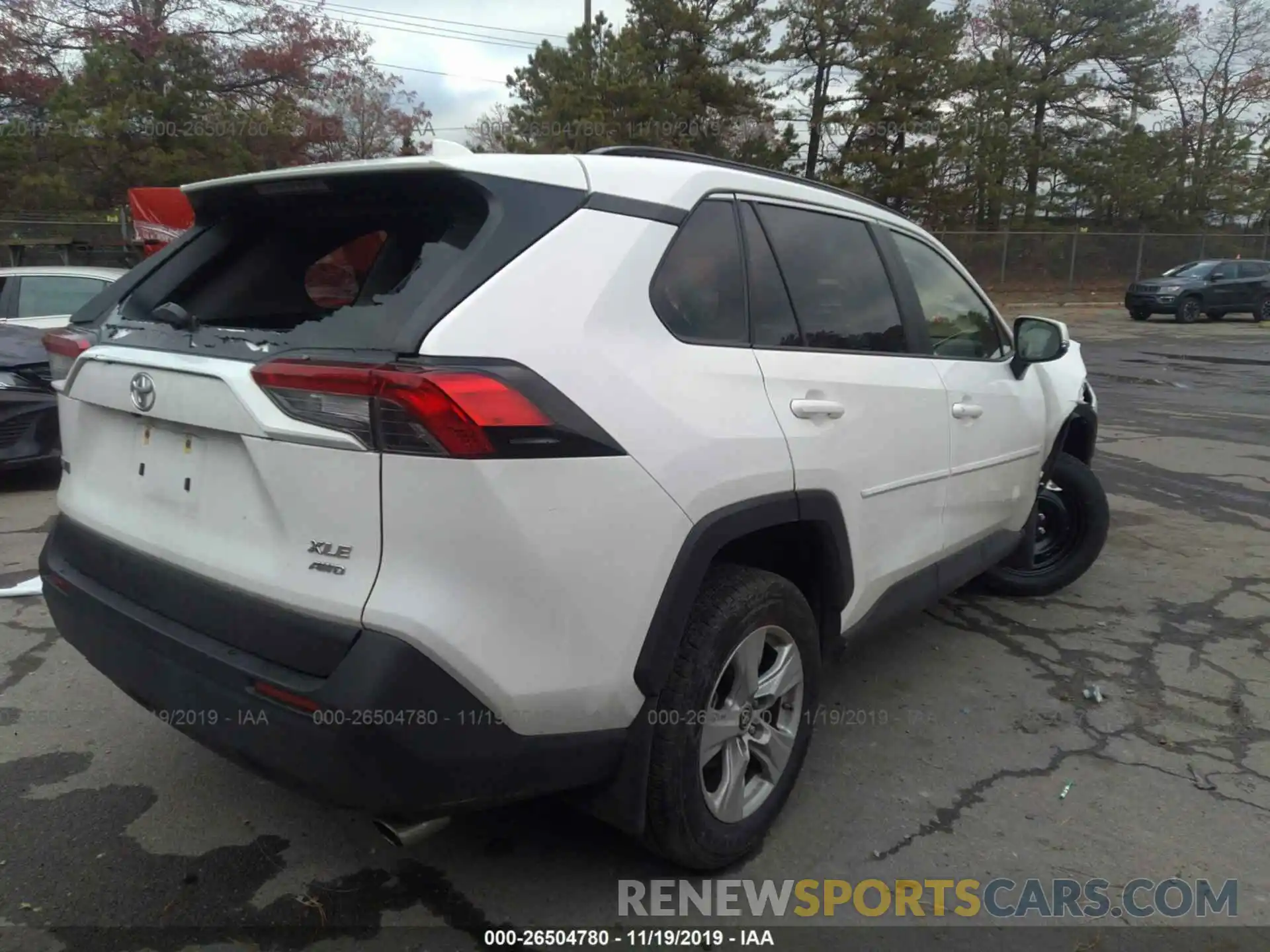 4 Photograph of a damaged car JTMP1RFV3KJ006486 TOYOTA RAV4 2019