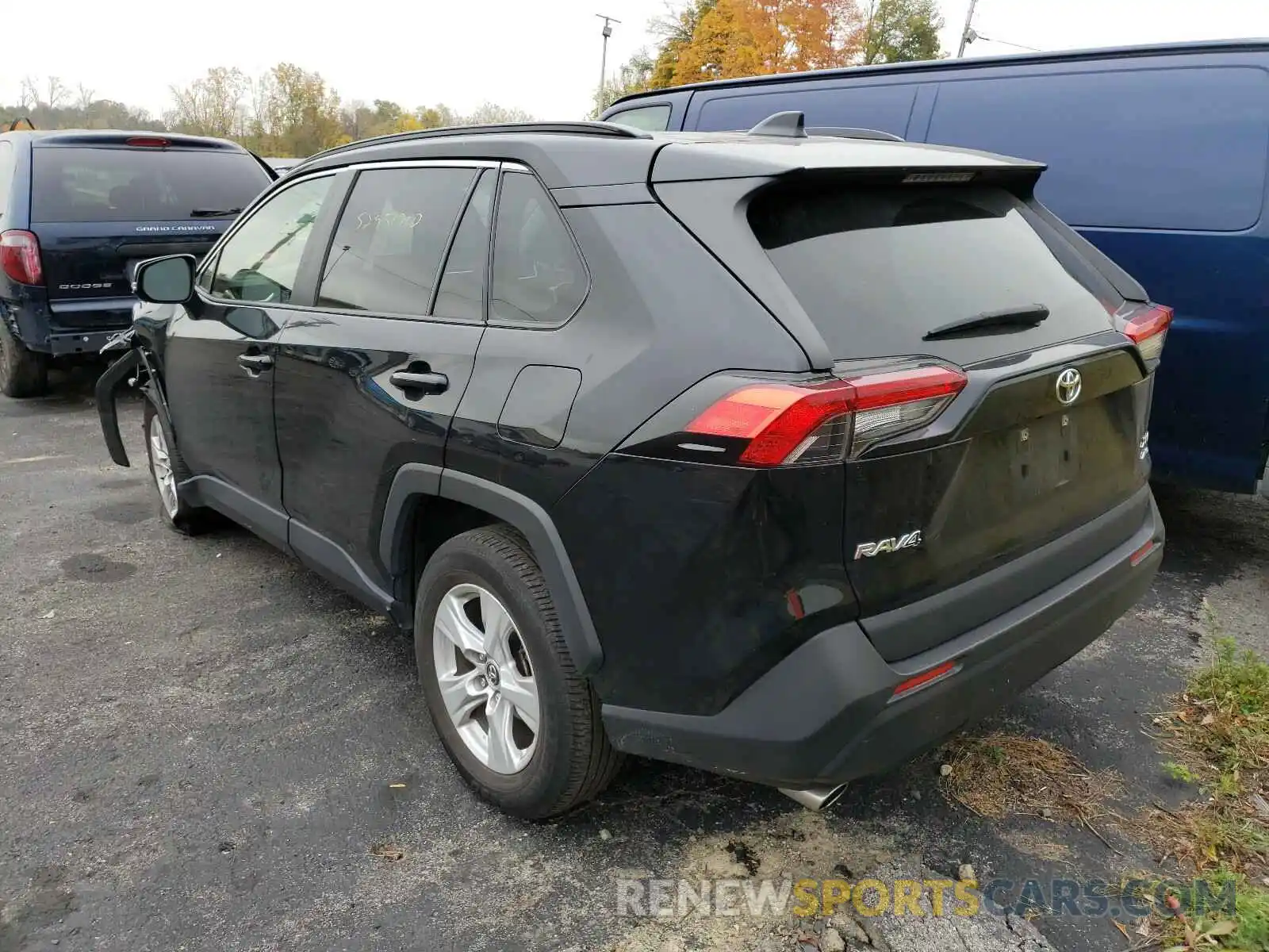 3 Photograph of a damaged car JTMP1RFV4KD006513 TOYOTA RAV4 2019