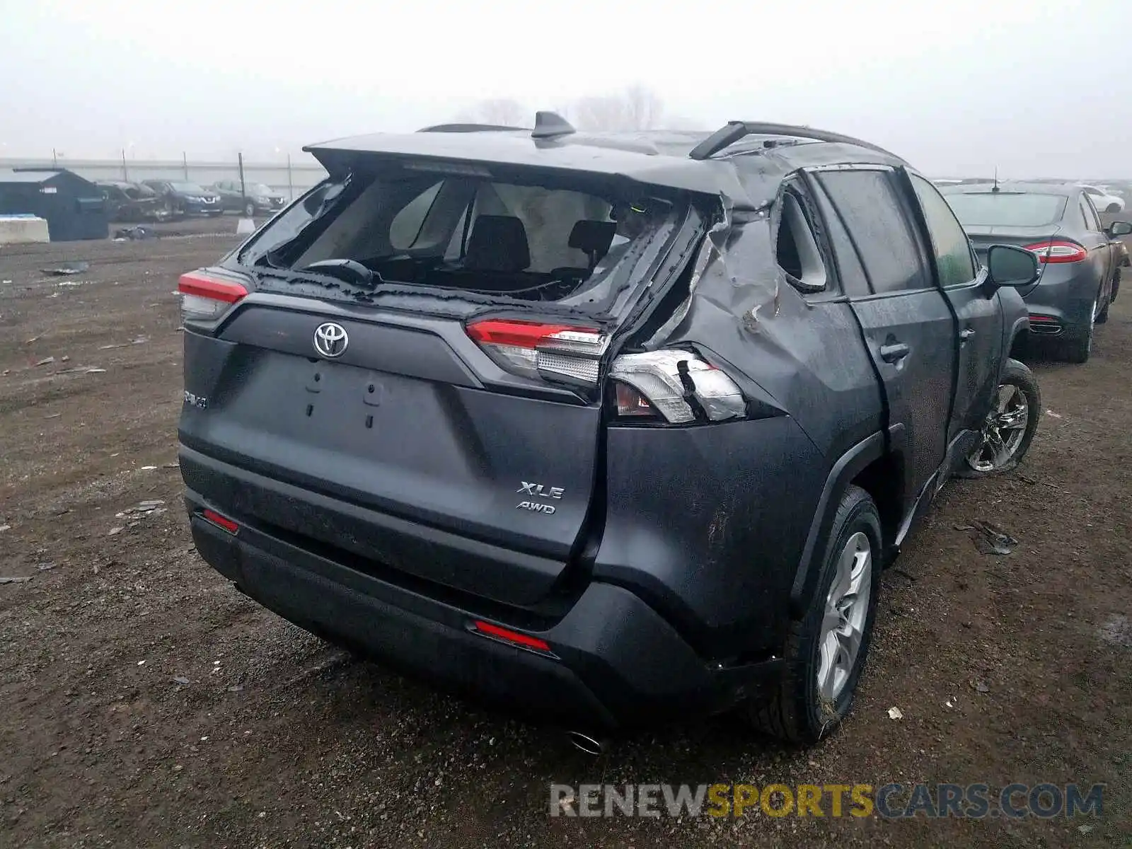 9 Photograph of a damaged car JTMP1RFV4KD009704 TOYOTA RAV4 2019