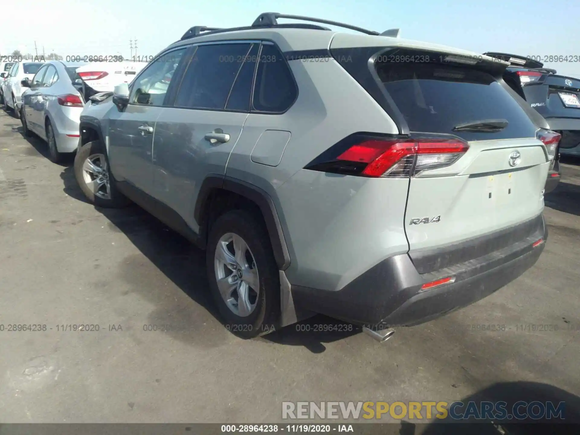 3 Photograph of a damaged car JTMP1RFV4KD010299 TOYOTA RAV4 2019