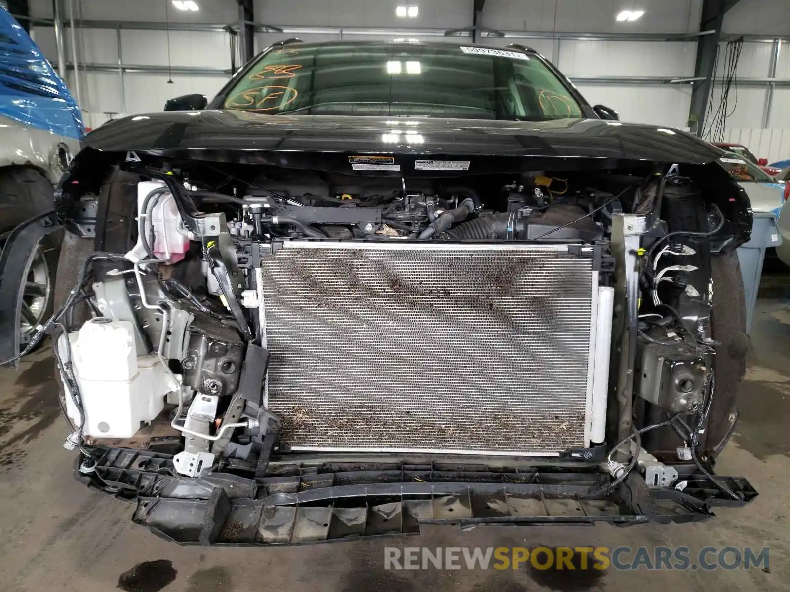 9 Photograph of a damaged car JTMP1RFV4KD012764 TOYOTA RAV4 2019