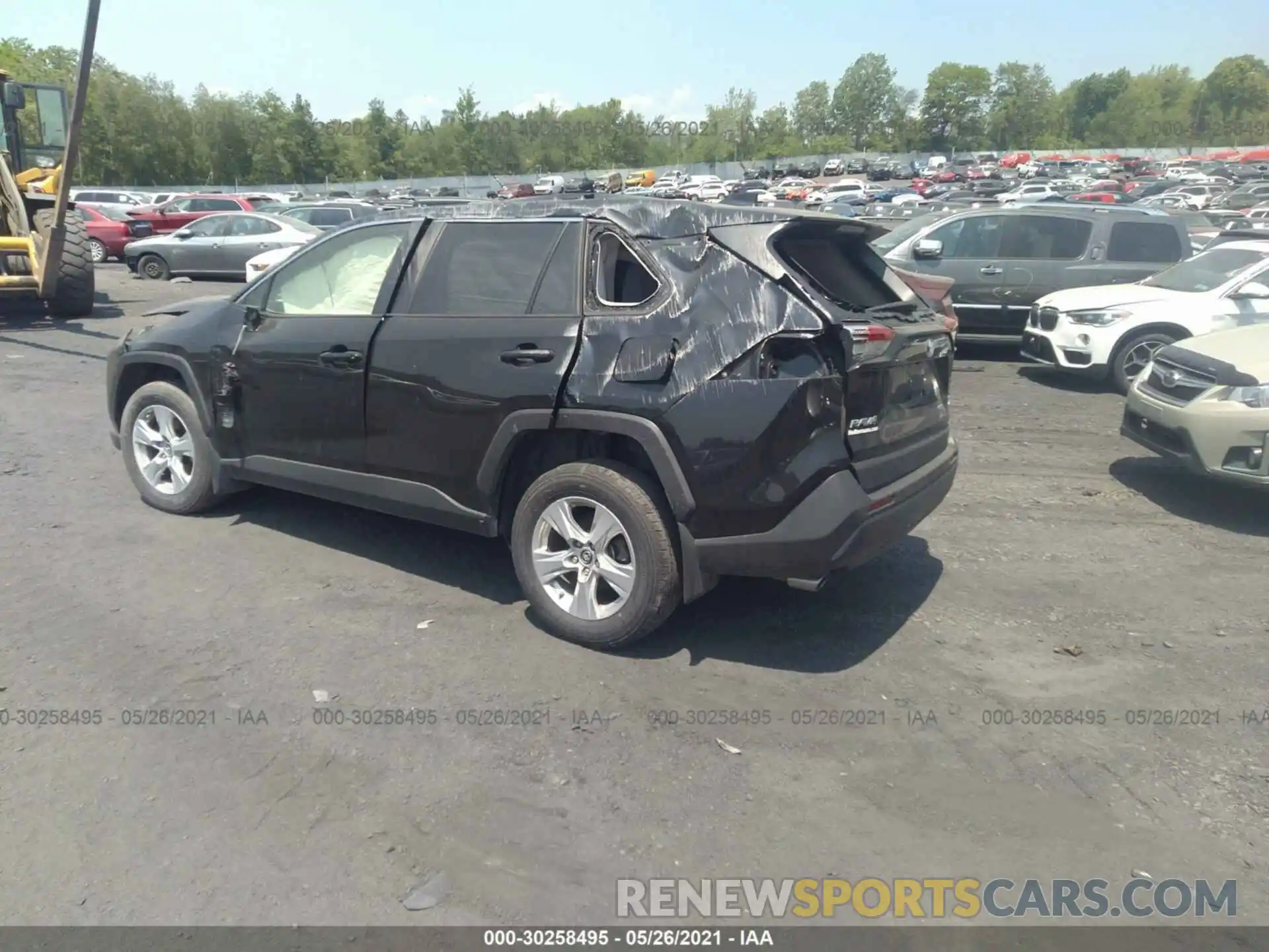 3 Photograph of a damaged car JTMP1RFV4KD013848 TOYOTA RAV4 2019