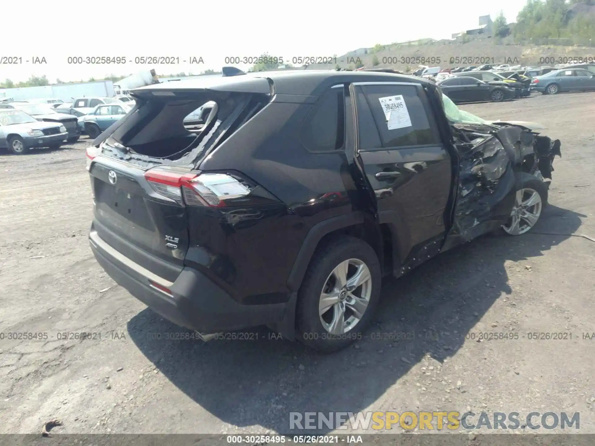 4 Фотография поврежденного автомобиля JTMP1RFV4KD013848 TOYOTA RAV4 2019