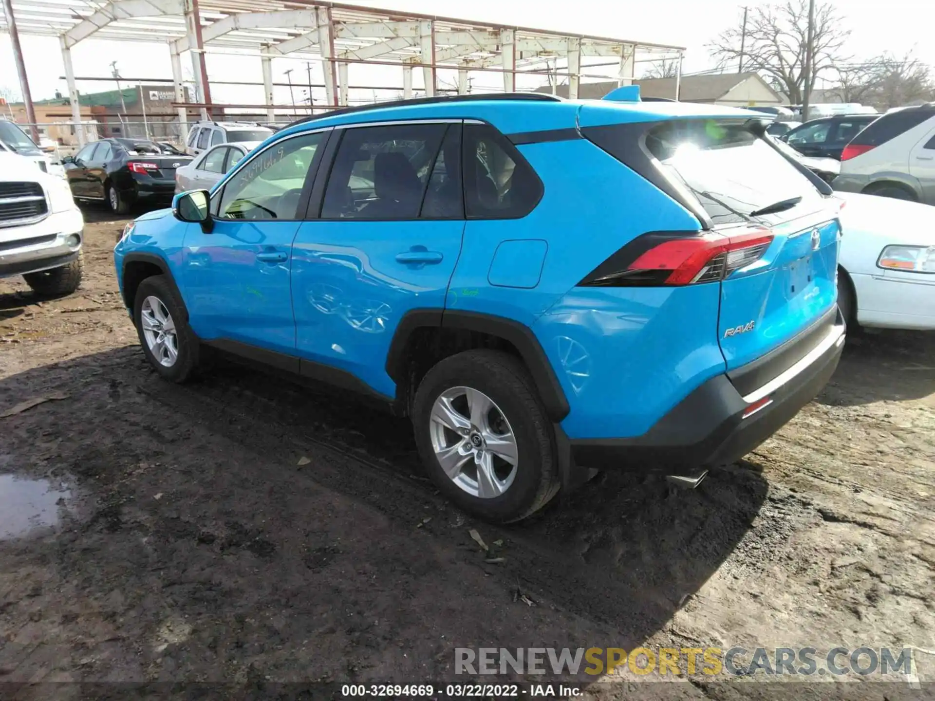 3 Photograph of a damaged car JTMP1RFV4KD016992 TOYOTA RAV4 2019