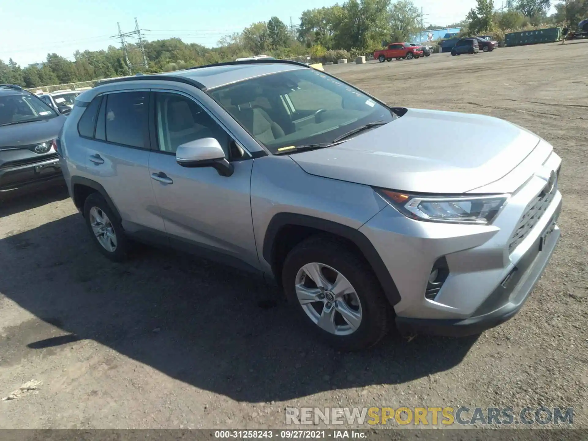 1 Фотография поврежденного автомобиля JTMP1RFV4KD020718 TOYOTA RAV4 2019