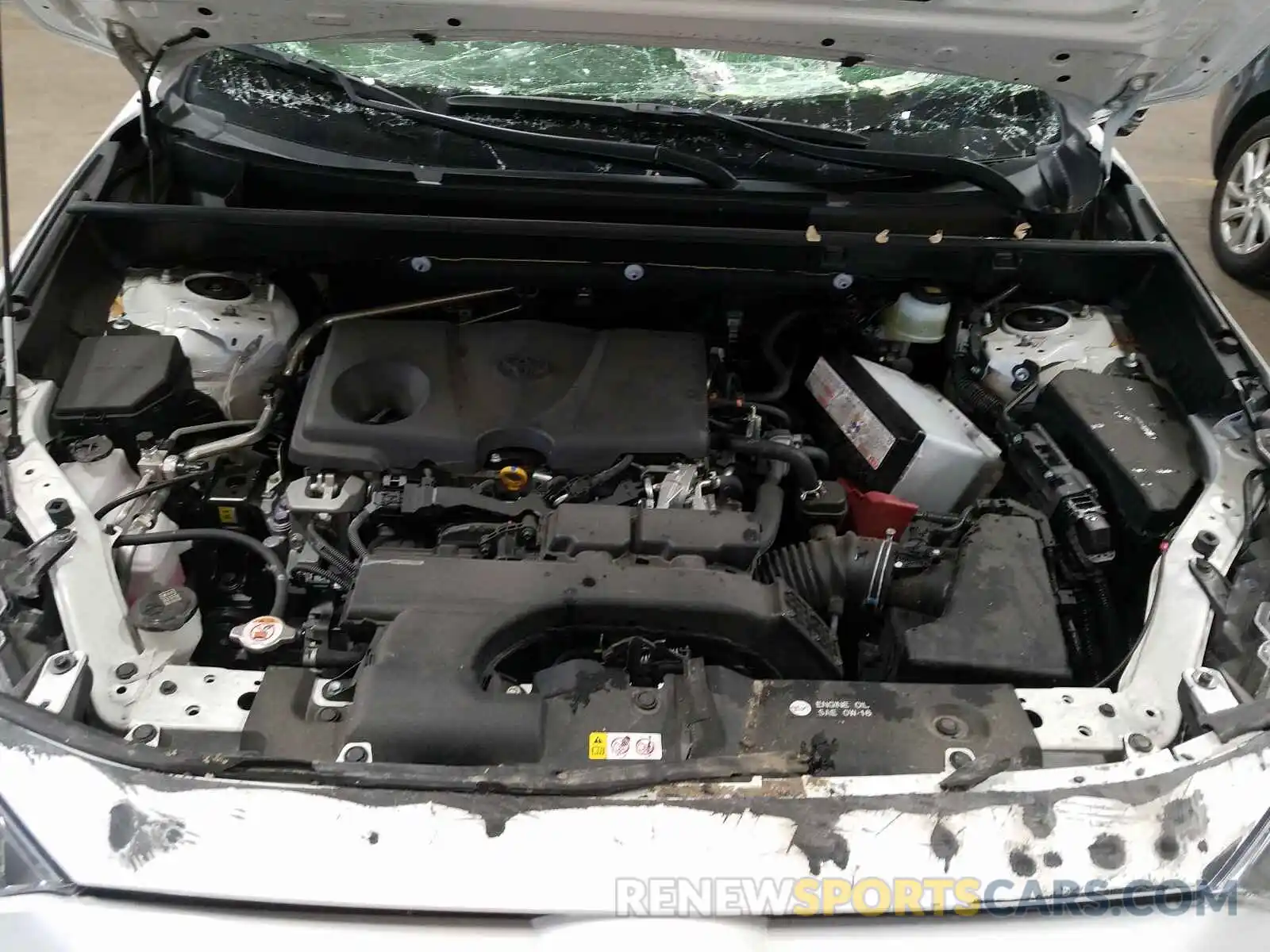 7 Photograph of a damaged car JTMP1RFV4KD023215 TOYOTA RAV4 2019