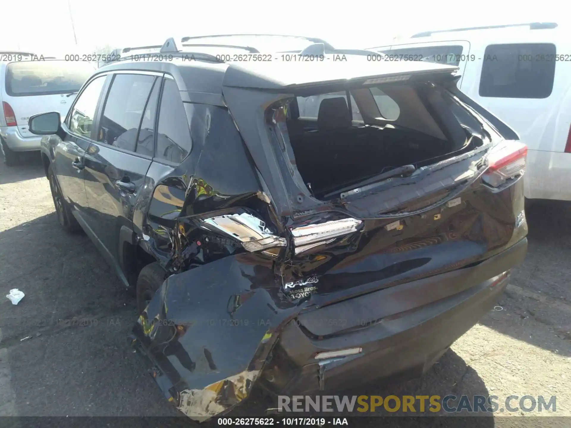 3 Photograph of a damaged car JTMP1RFV4KD025742 TOYOTA RAV4 2019