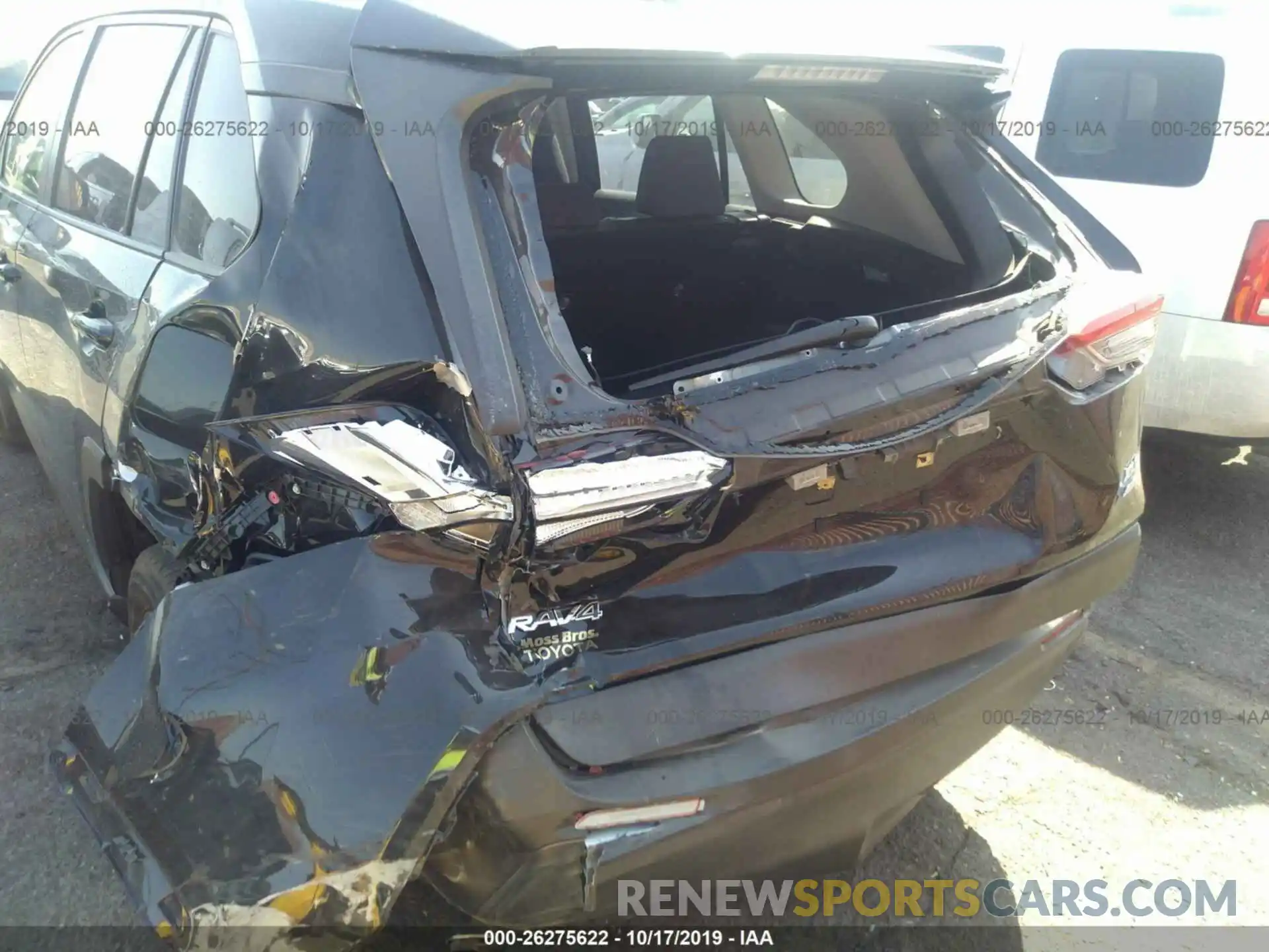 6 Photograph of a damaged car JTMP1RFV4KD025742 TOYOTA RAV4 2019