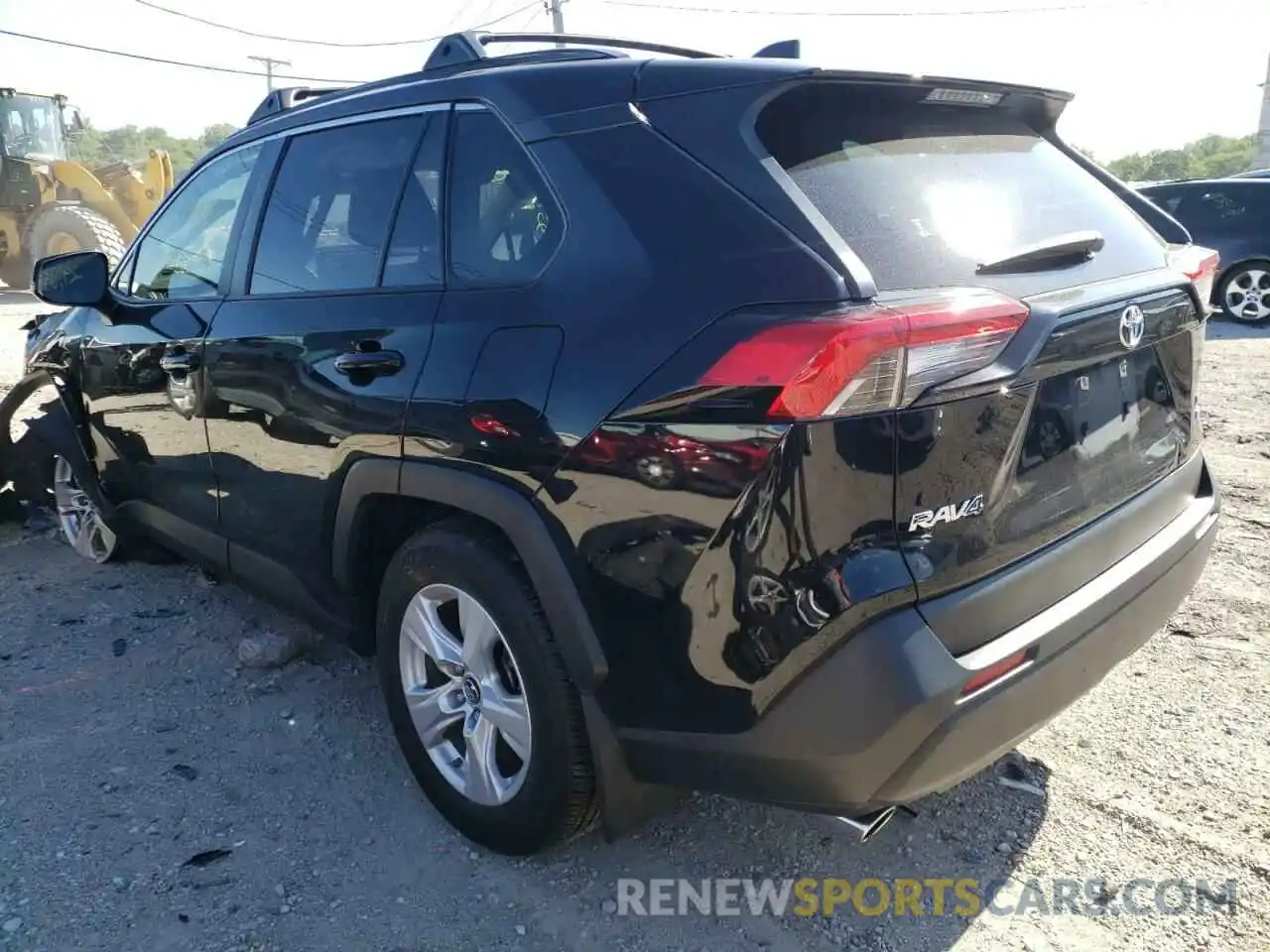 3 Photograph of a damaged car JTMP1RFV4KD035963 TOYOTA RAV4 2019