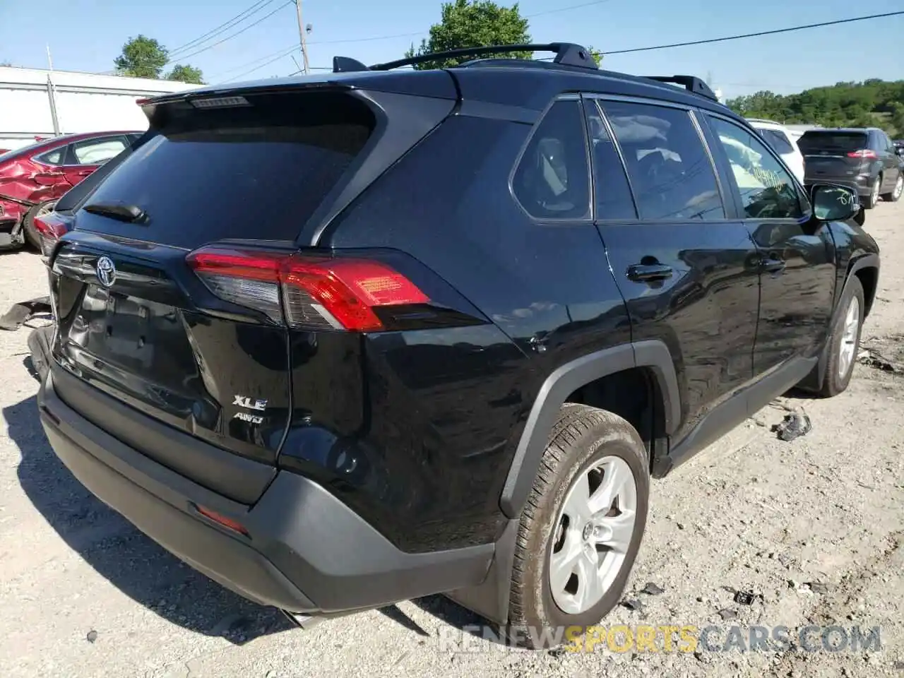 4 Photograph of a damaged car JTMP1RFV4KD035963 TOYOTA RAV4 2019