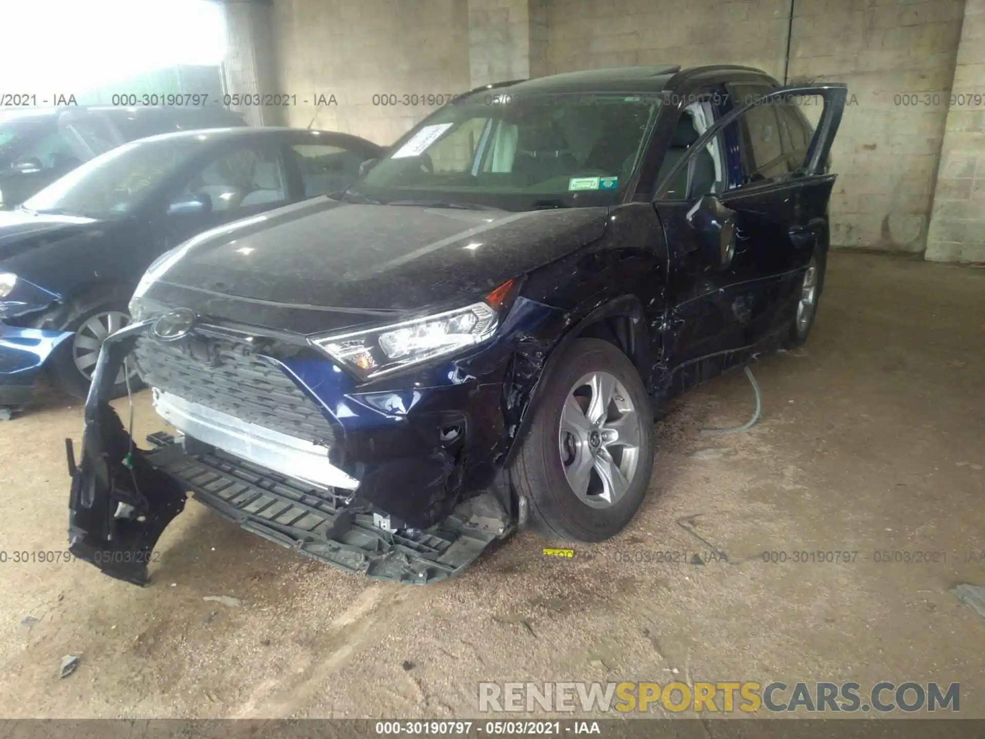 6 Фотография поврежденного автомобиля JTMP1RFV4KD036191 TOYOTA RAV4 2019