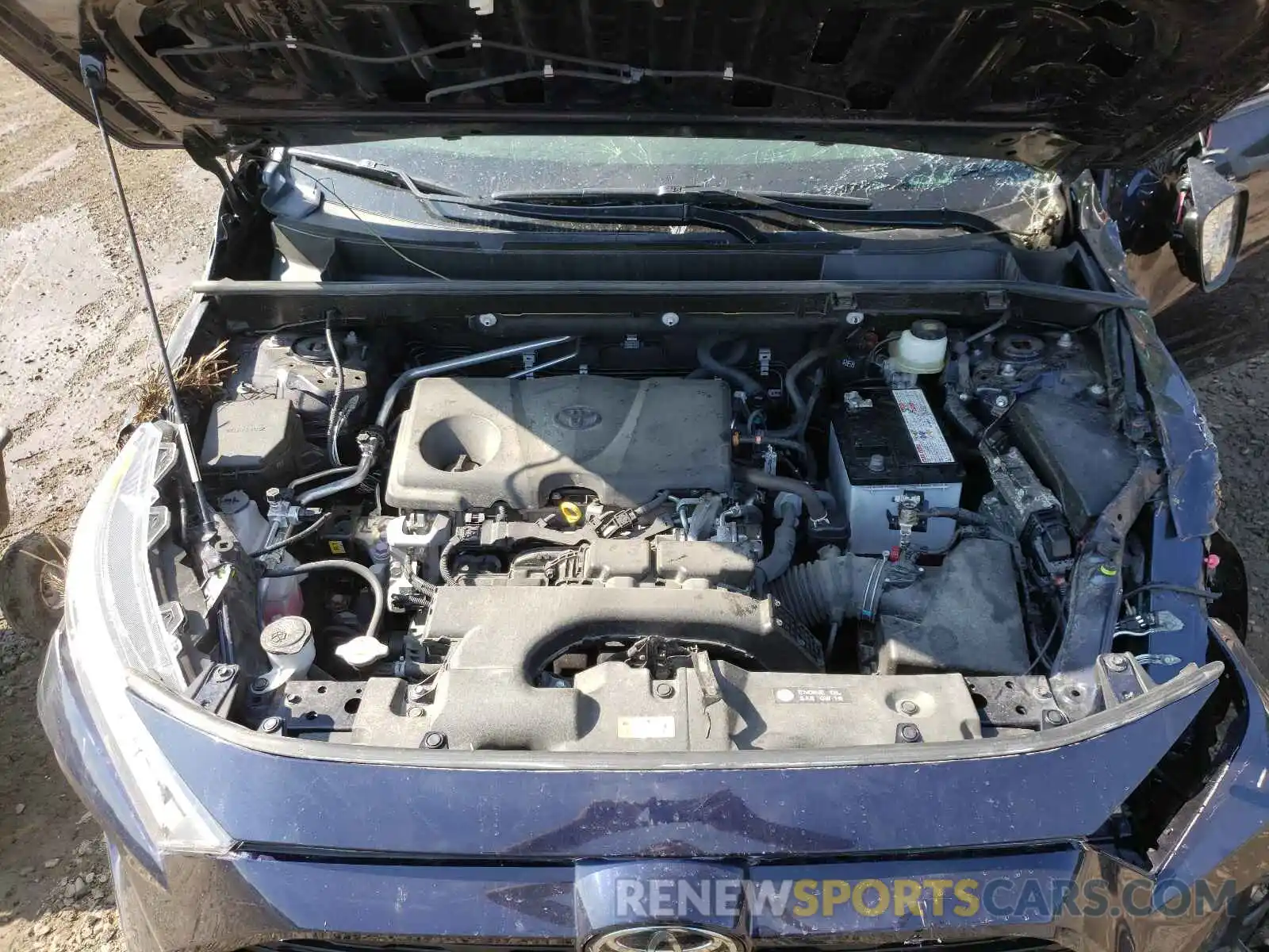 7 Photograph of a damaged car JTMP1RFV4KD042041 TOYOTA RAV4 2019