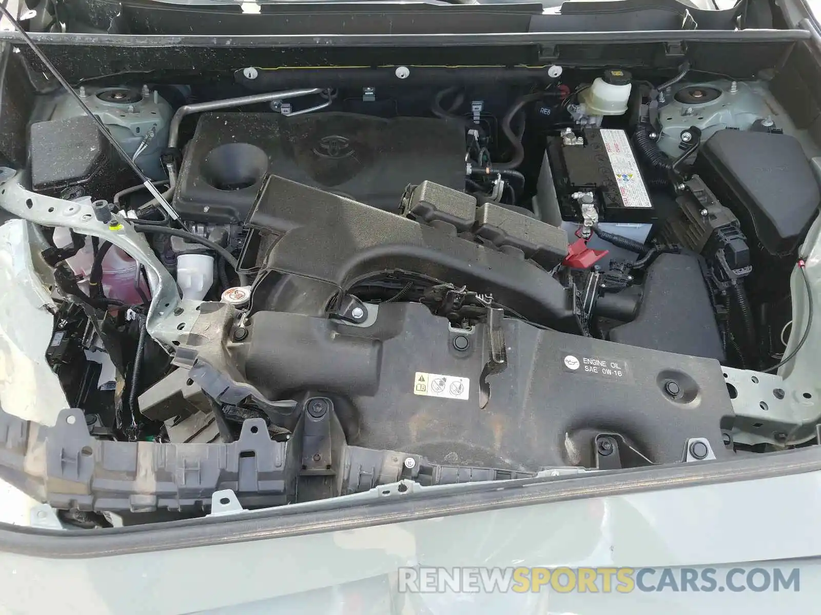 7 Photograph of a damaged car JTMP1RFV4KD506297 TOYOTA RAV4 2019