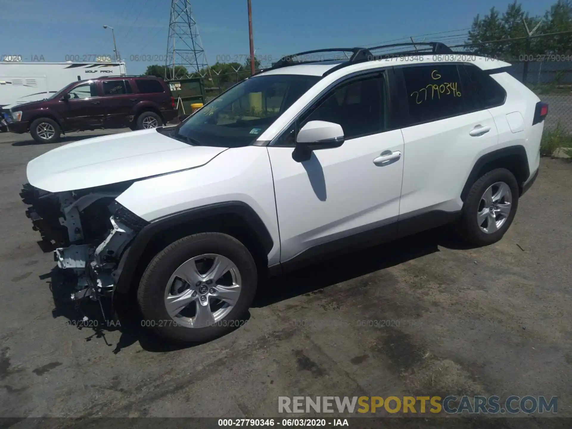 2 Photograph of a damaged car JTMP1RFV4KD512259 TOYOTA RAV4 2019