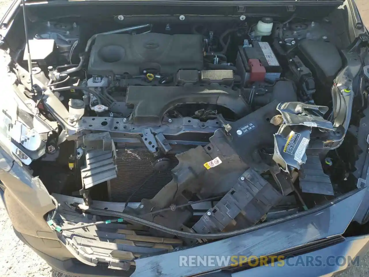 11 Photograph of a damaged car JTMP1RFV4KD513881 TOYOTA RAV4 2019